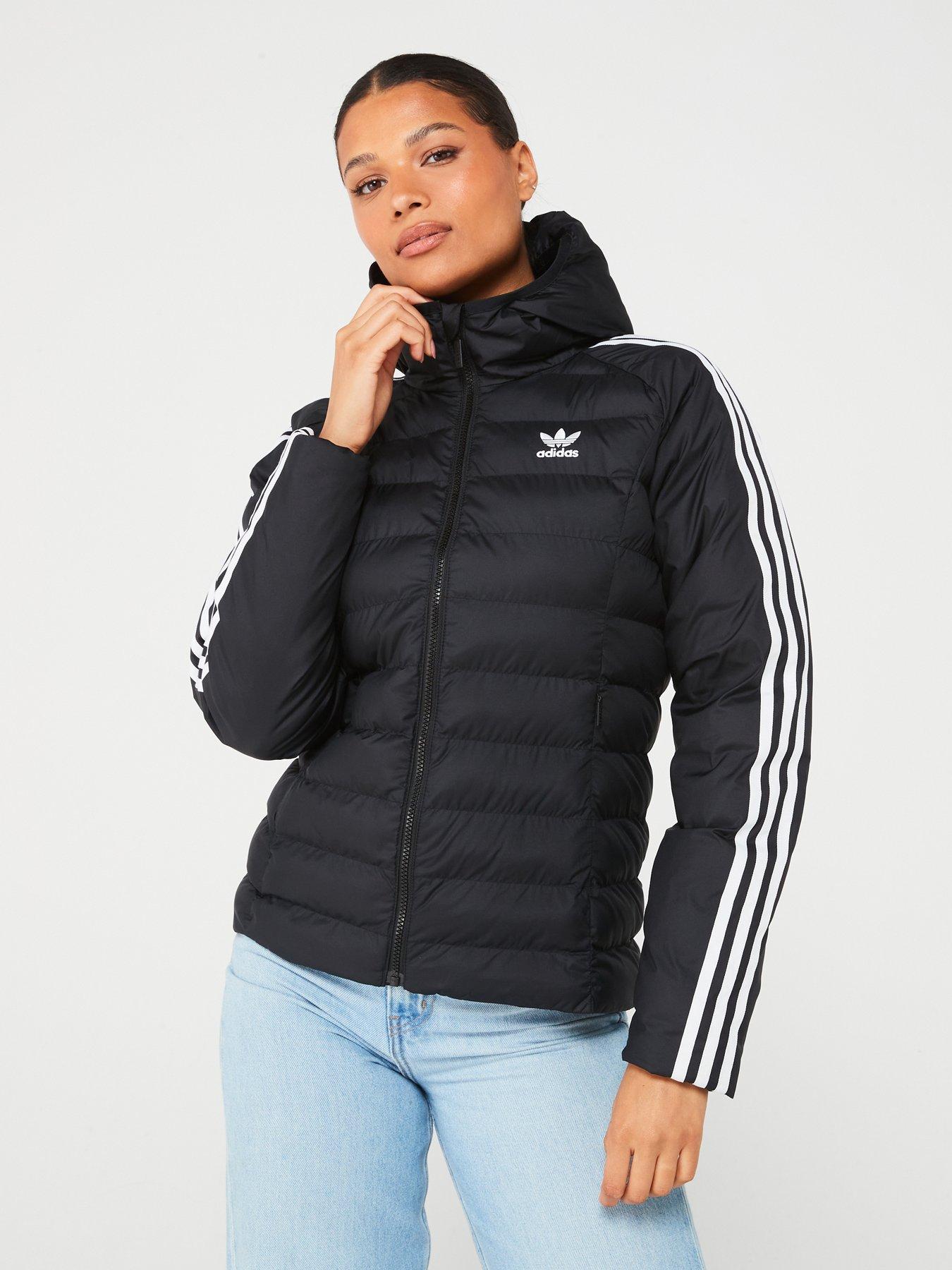 adidas Originals Womens Slim Jacket Black littlewoods