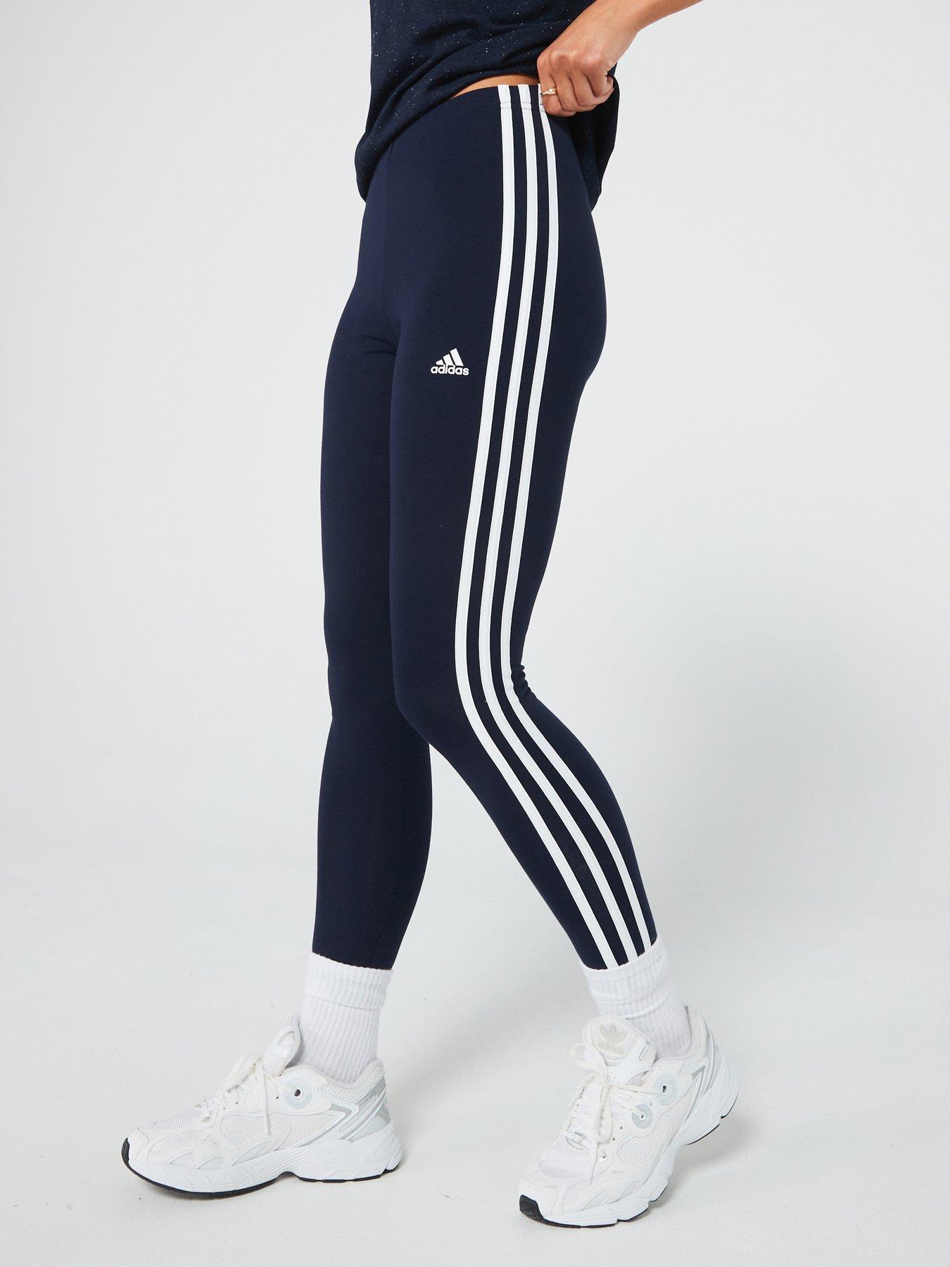 womens navy adidas leggings