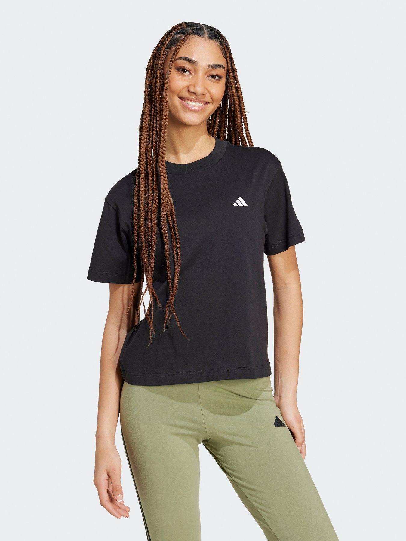 undefined Women's Small Logo Tee - Black
