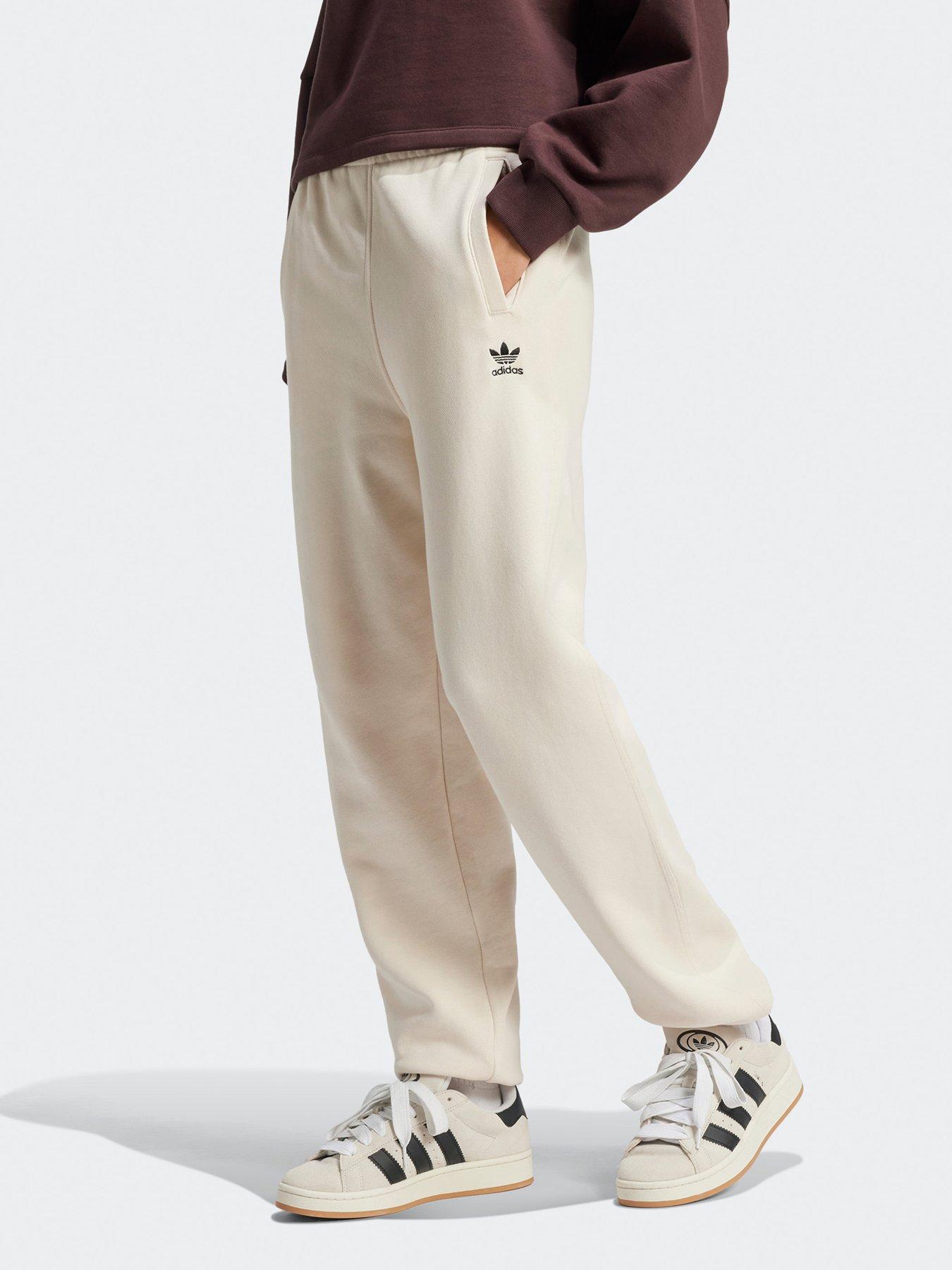 undefined Womens Essentials French Terry Jogger - White