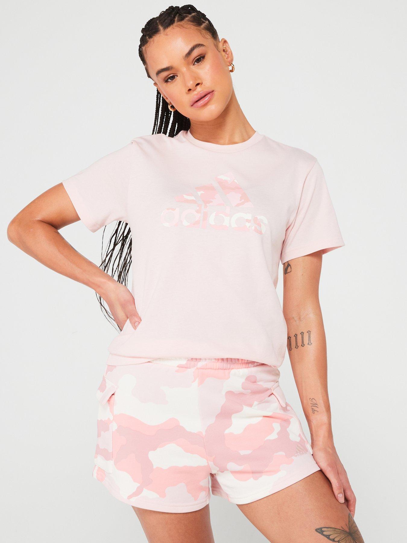 undefined Women's Camo T-Shirt - Pink