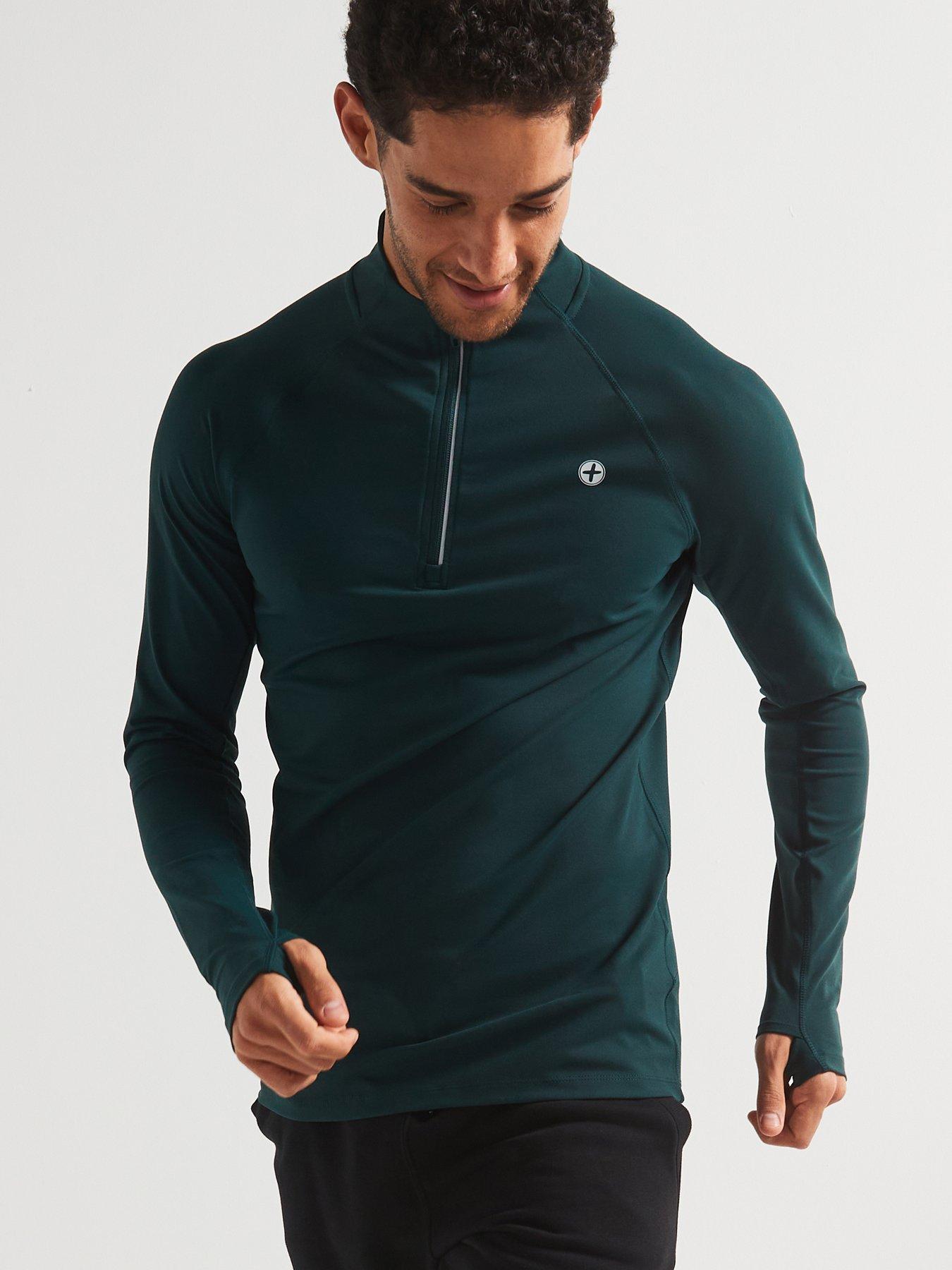  image of gym-coffee-mens-training-relentless-14-zip-green