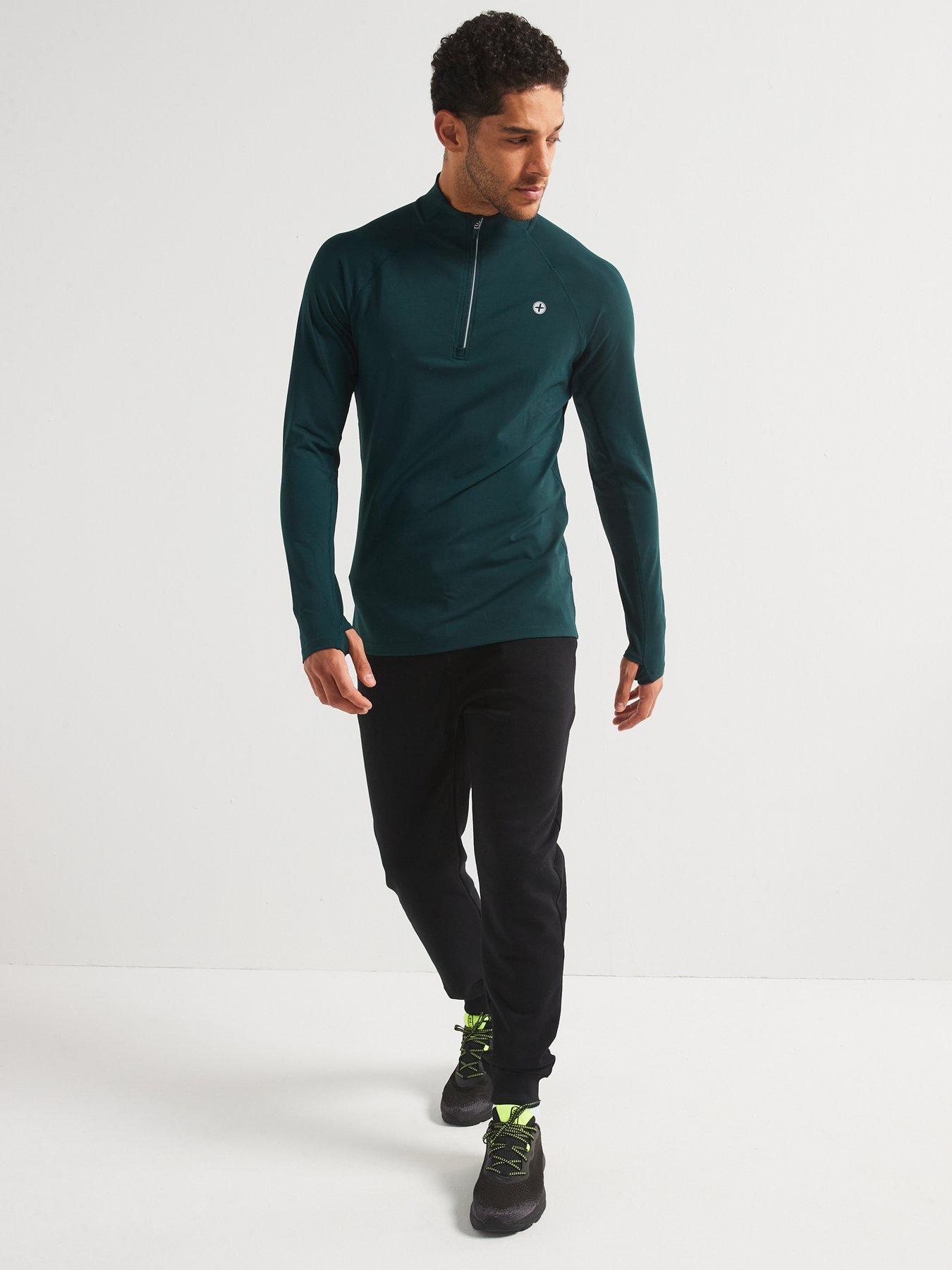  image of gym-coffee-mens-training-relentless-14-zip-green