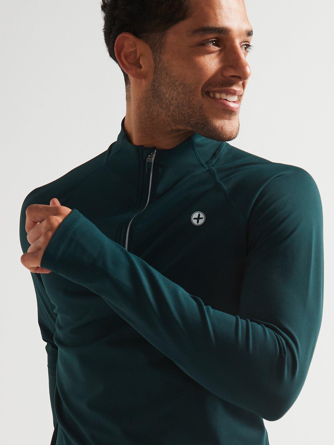  image of gym-coffee-mens-training-relentless-14-zip-green