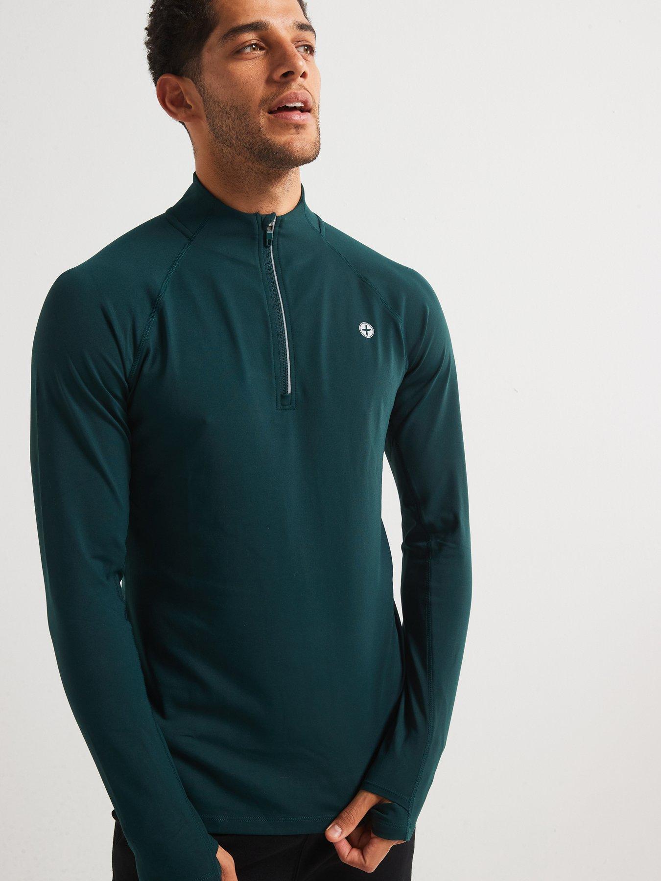  image of gym-coffee-mens-training-relentless-14-zip-green
