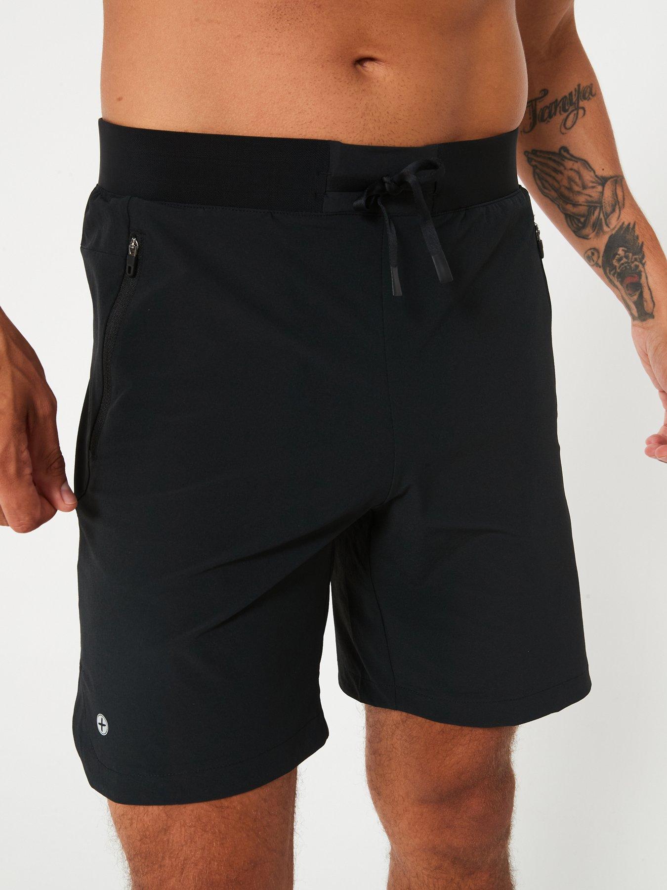  image of gym-coffee-mens-training-relentless-shorts-black