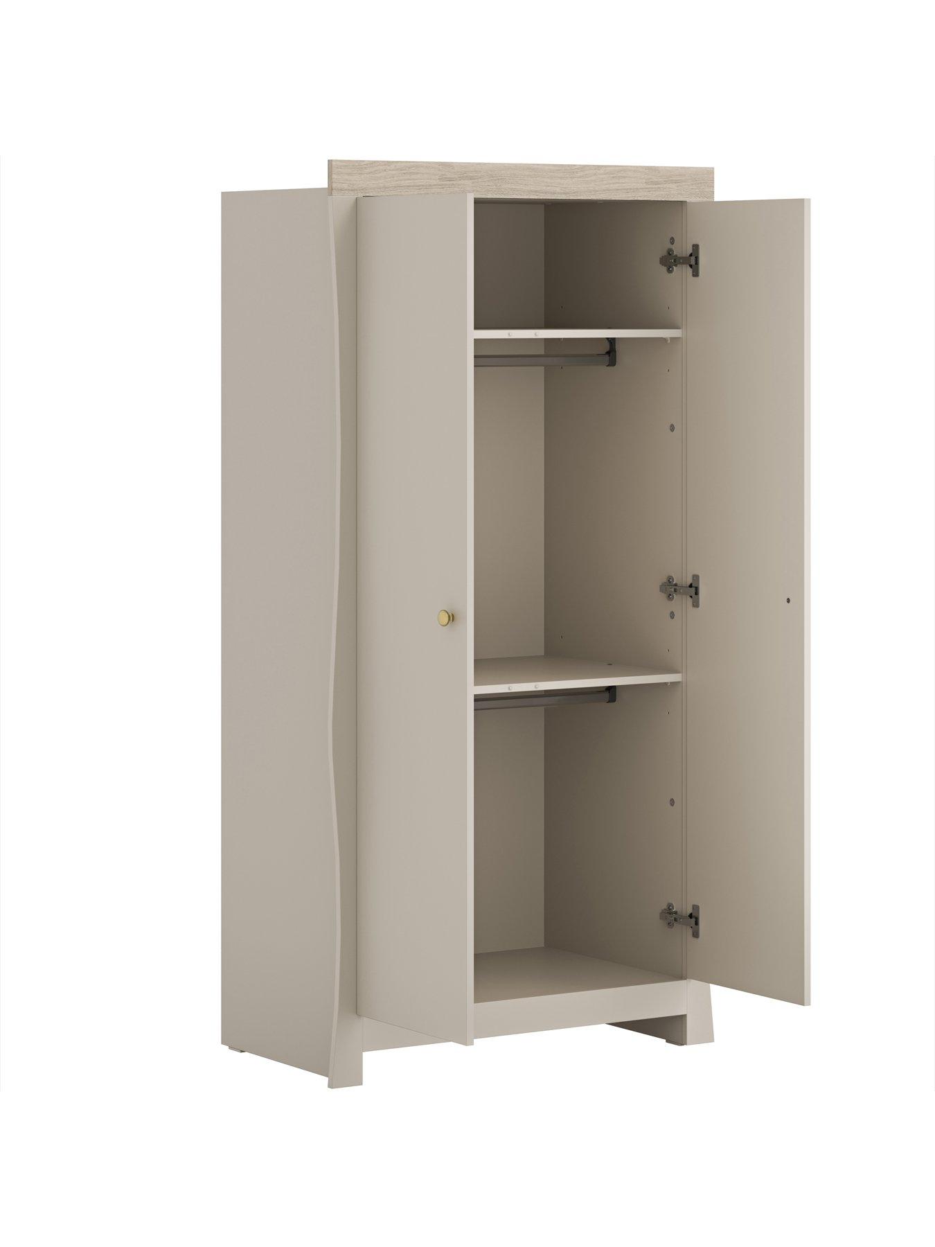 Image 5 of 6 of Little Acorns Celeste 4 Piece Nursery Furniture Set - Cashmere &amp; Grey Ash