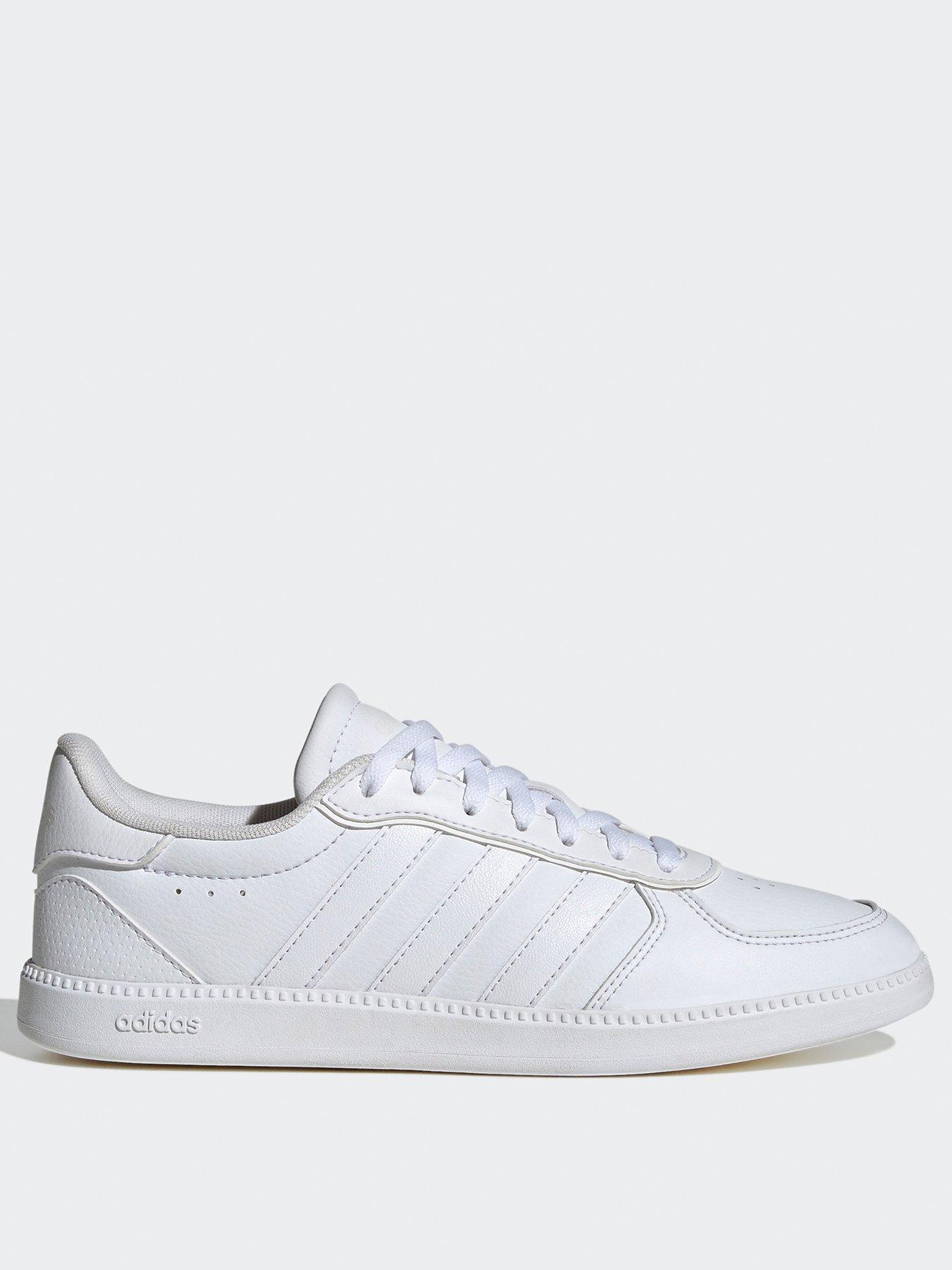 Image 1 of 7 of adidas Sportswear Women's Breaknet Sleek Trainer - White