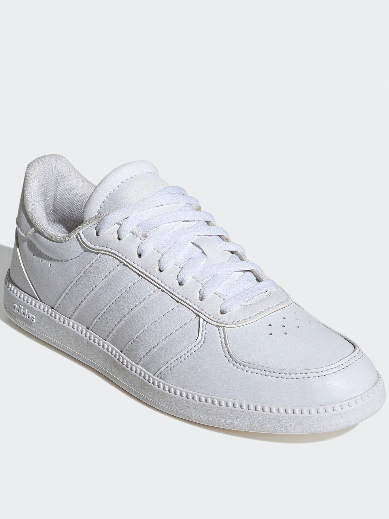 Image 3 of 7 of adidas Sportswear Women's Breaknet Sleek Trainer - White