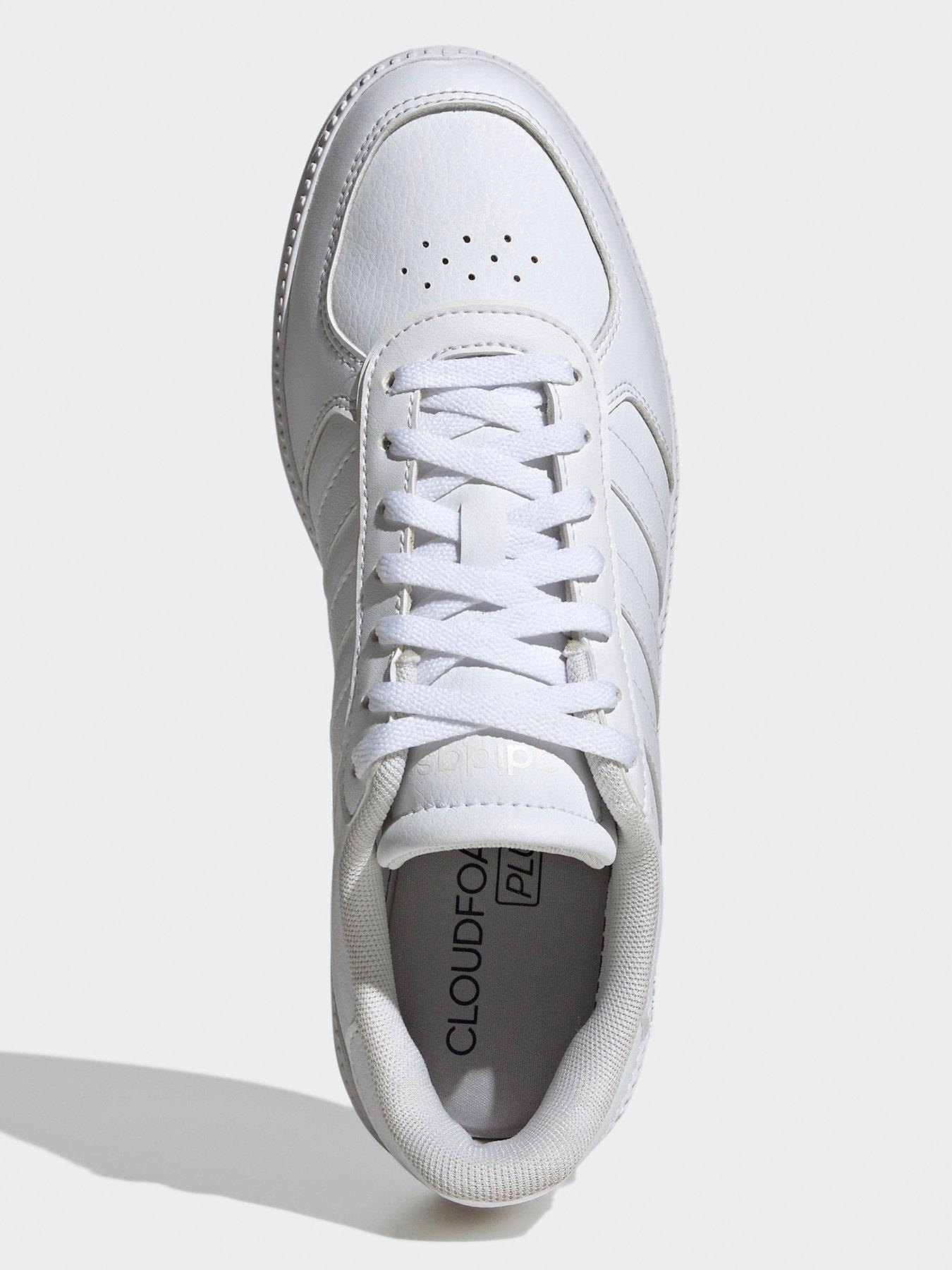 Image 4 of 7 of adidas Sportswear Women's Breaknet Sleek Trainer - White