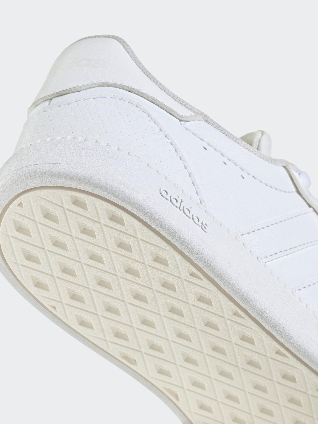 Image 6 of 7 of adidas Sportswear Women's Breaknet Sleek Trainer - White