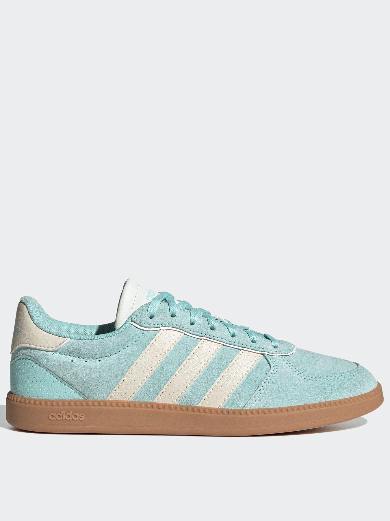 undefined Women's Breaknet Sleek Suede Trainer - Aqua