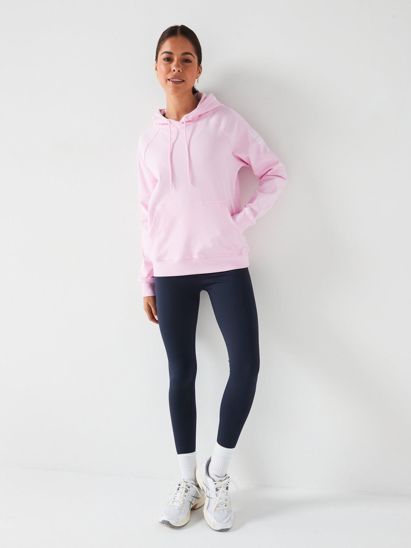 Image 3 of 5 of Gym + Coffee Women's Training Chill Hoodie - Pink
