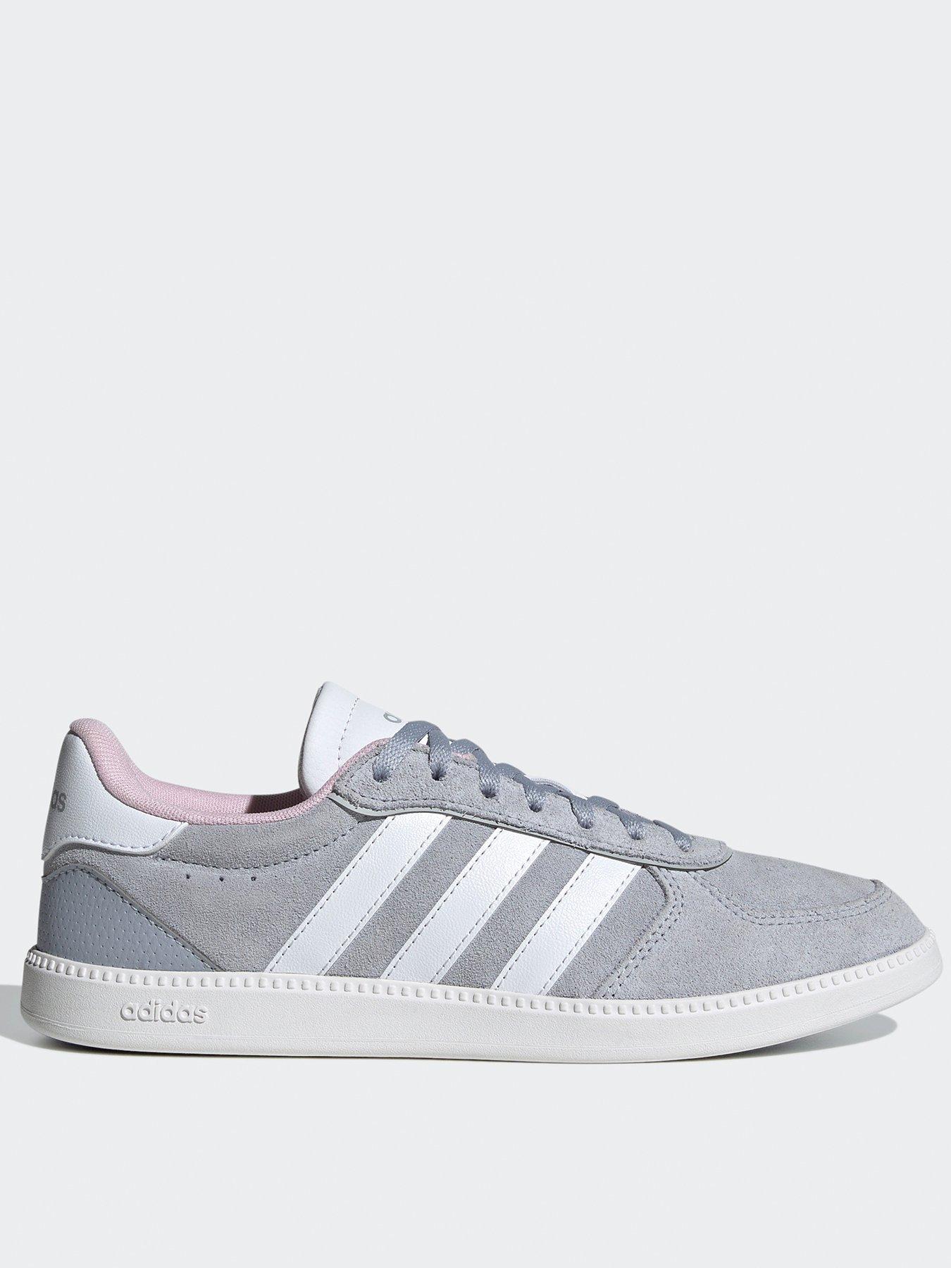 adidas Sportswear Women's Breaknet Sleek Suede Trainer Light