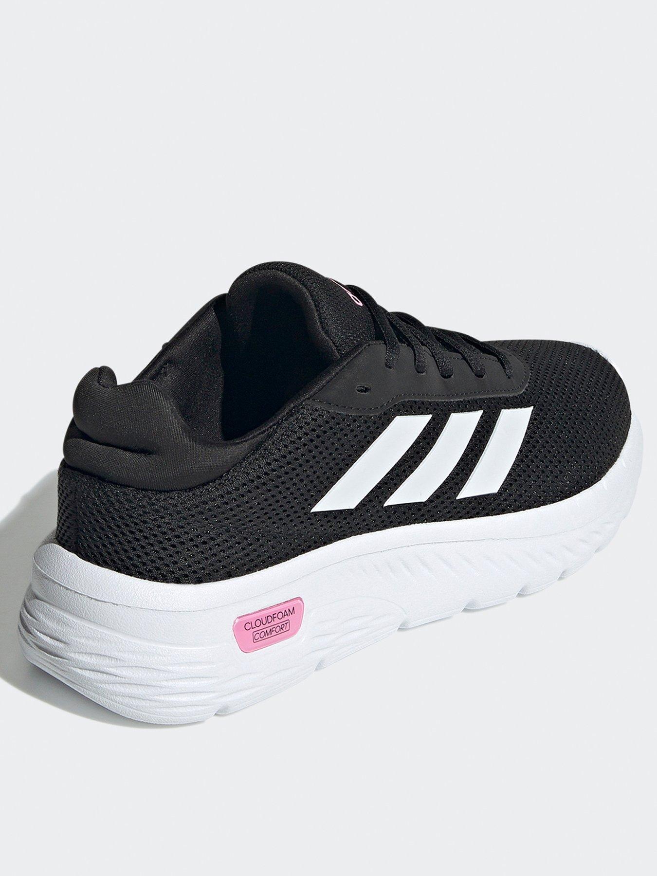 adidas Sportswear Women's Cloudfoam Comfy Trainers Black/Pink