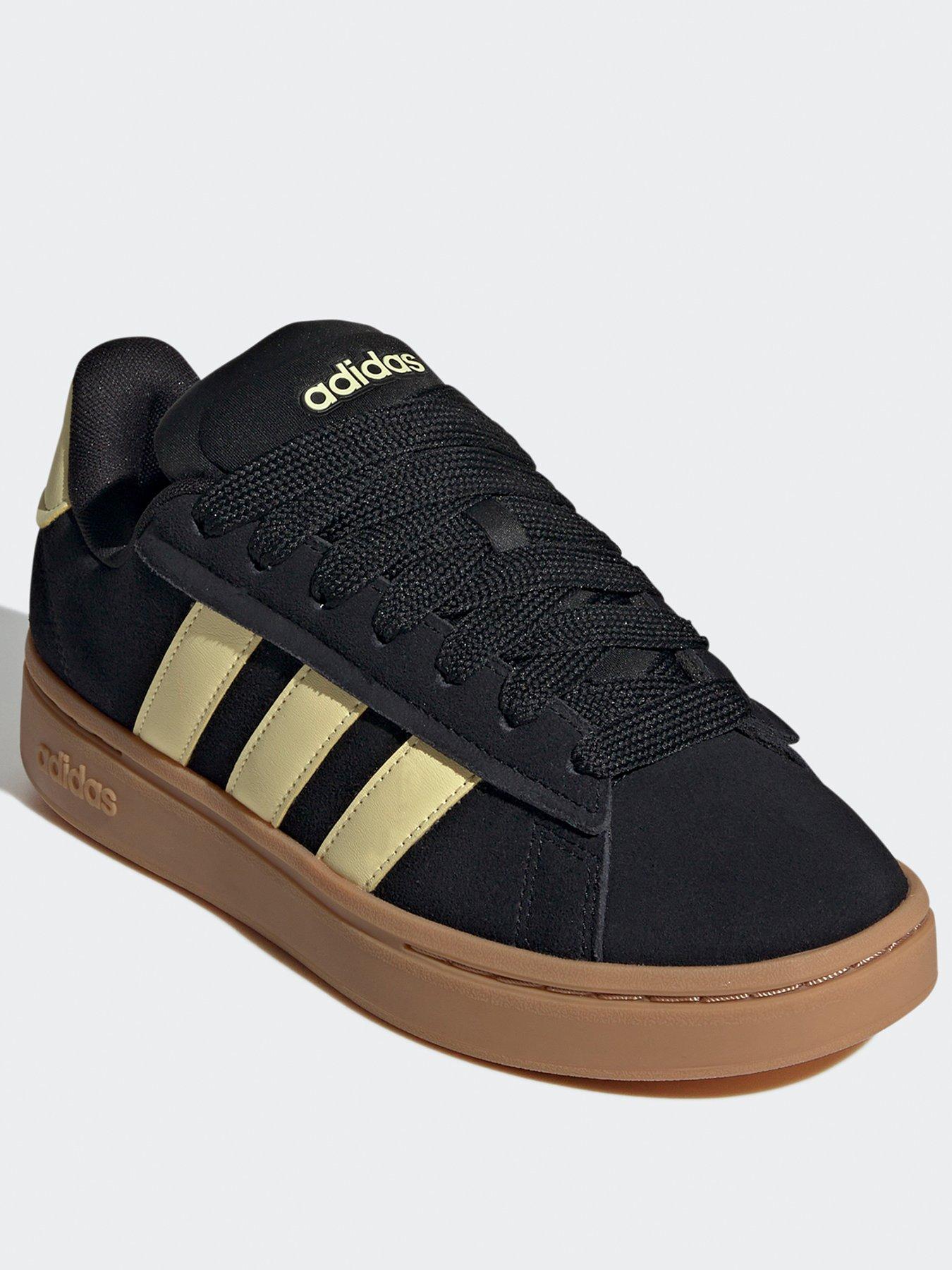 Adidas black and gold womens trainers online