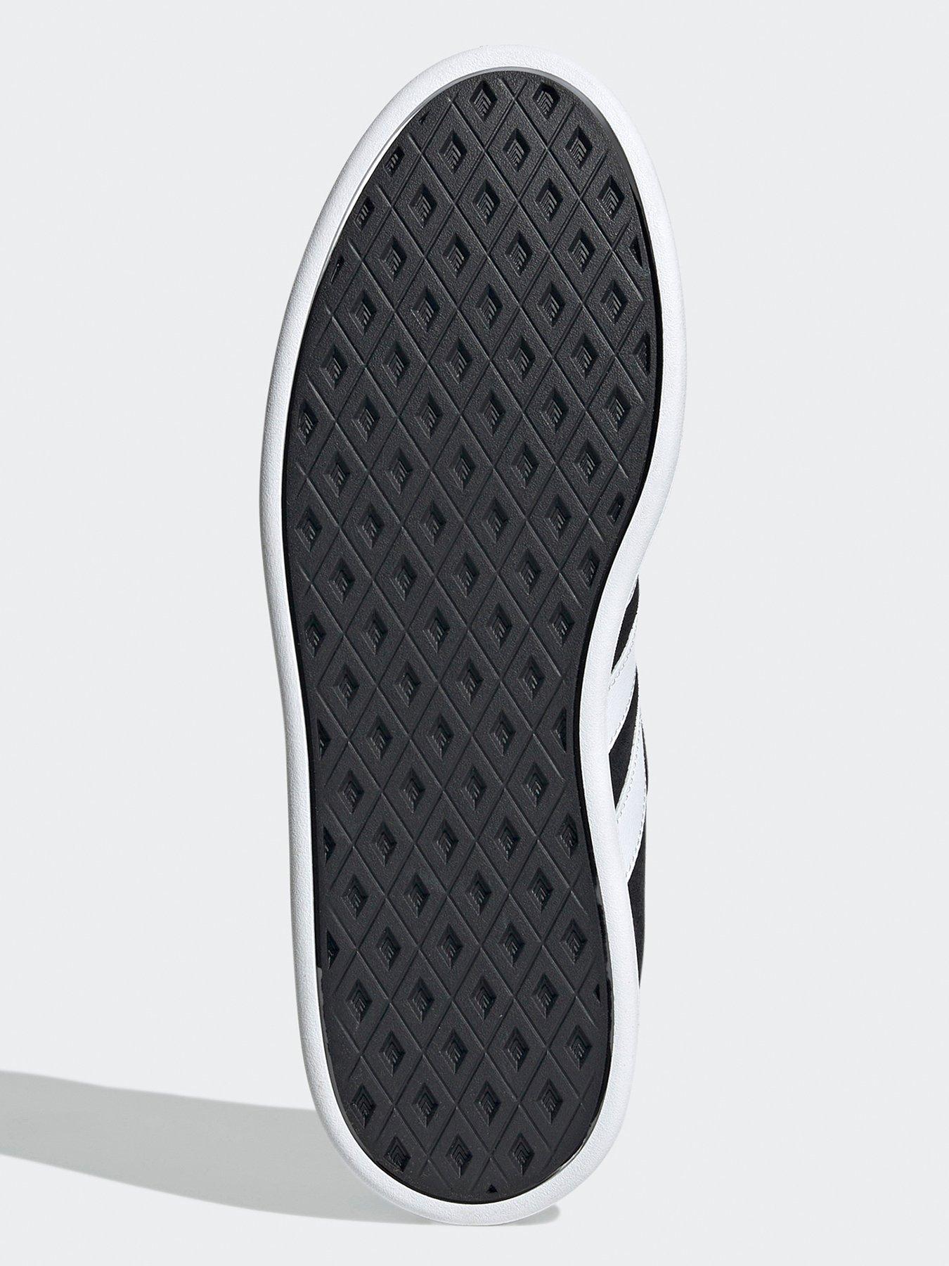  image of adidas-sportswear-womens-breaknet-sleek-suede-trainer-blackwhite