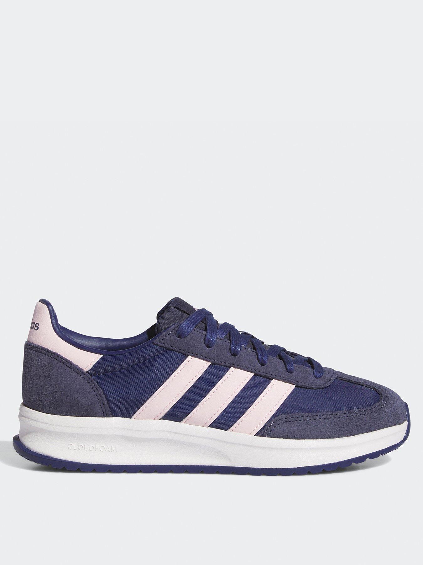 adidas Sportswear Women's Run 72 Trainer Navy/Pink Littlewoods