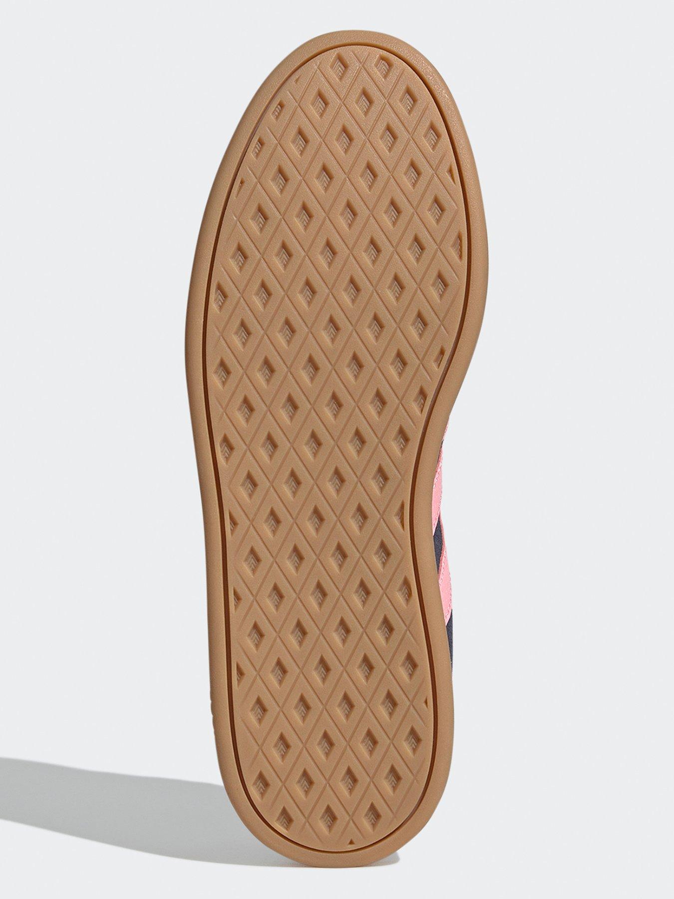  image of adidas-sportswear-womens-breaknet-sleek-suede-trainer-navypink