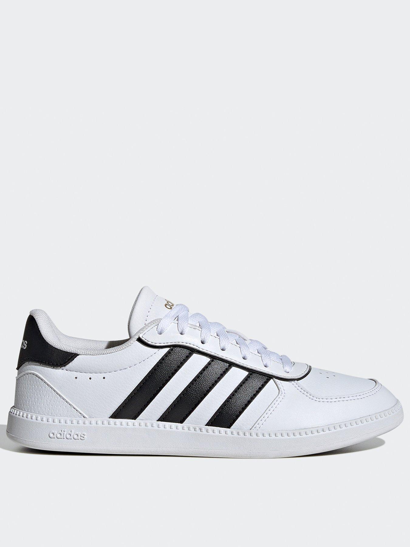 undefined Women's Breaknet Sleek Trainers - White/Black