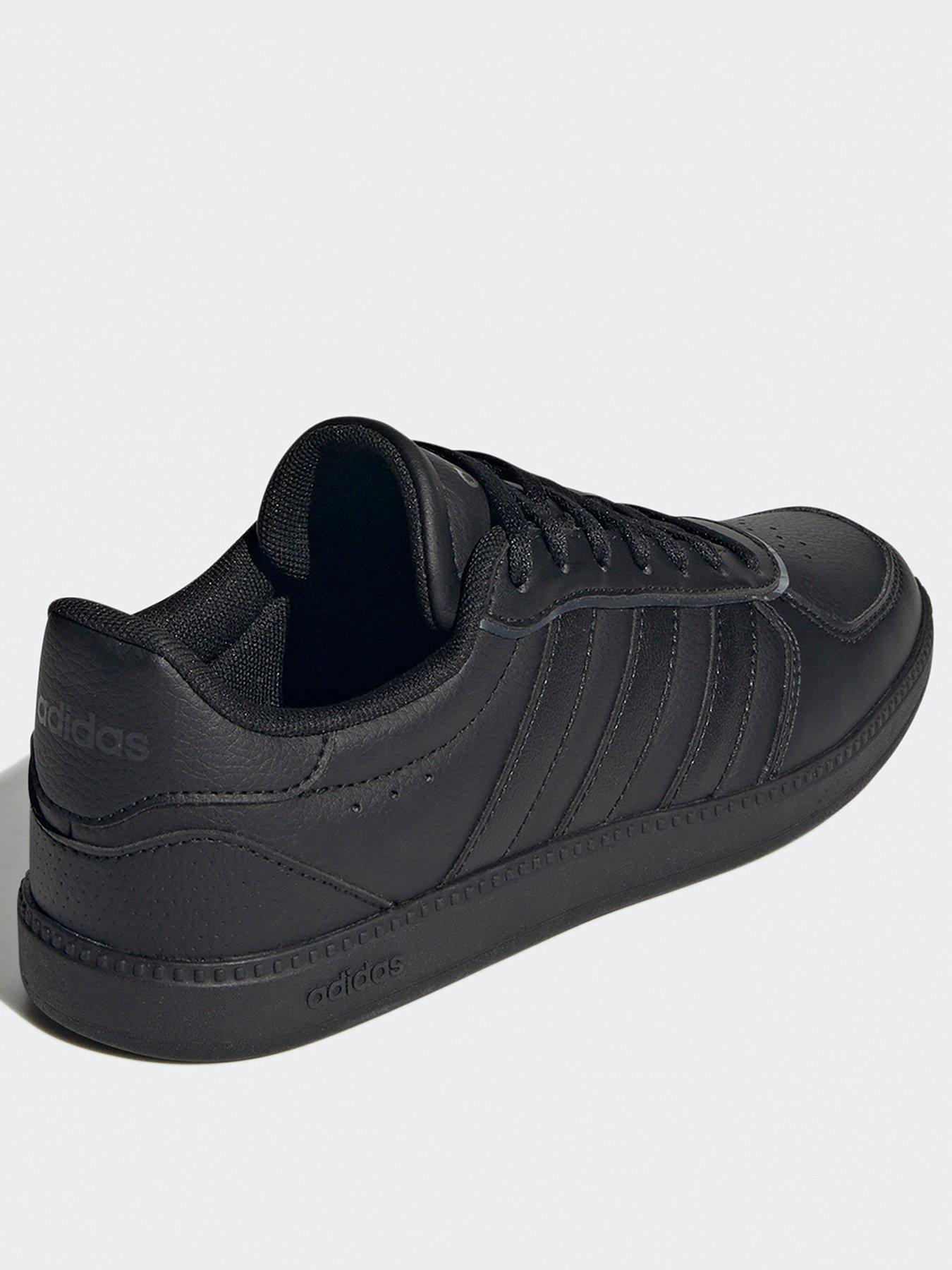 adidas Sportswear Women s Breaknet Sleek Trainers Black Grey littlewoods