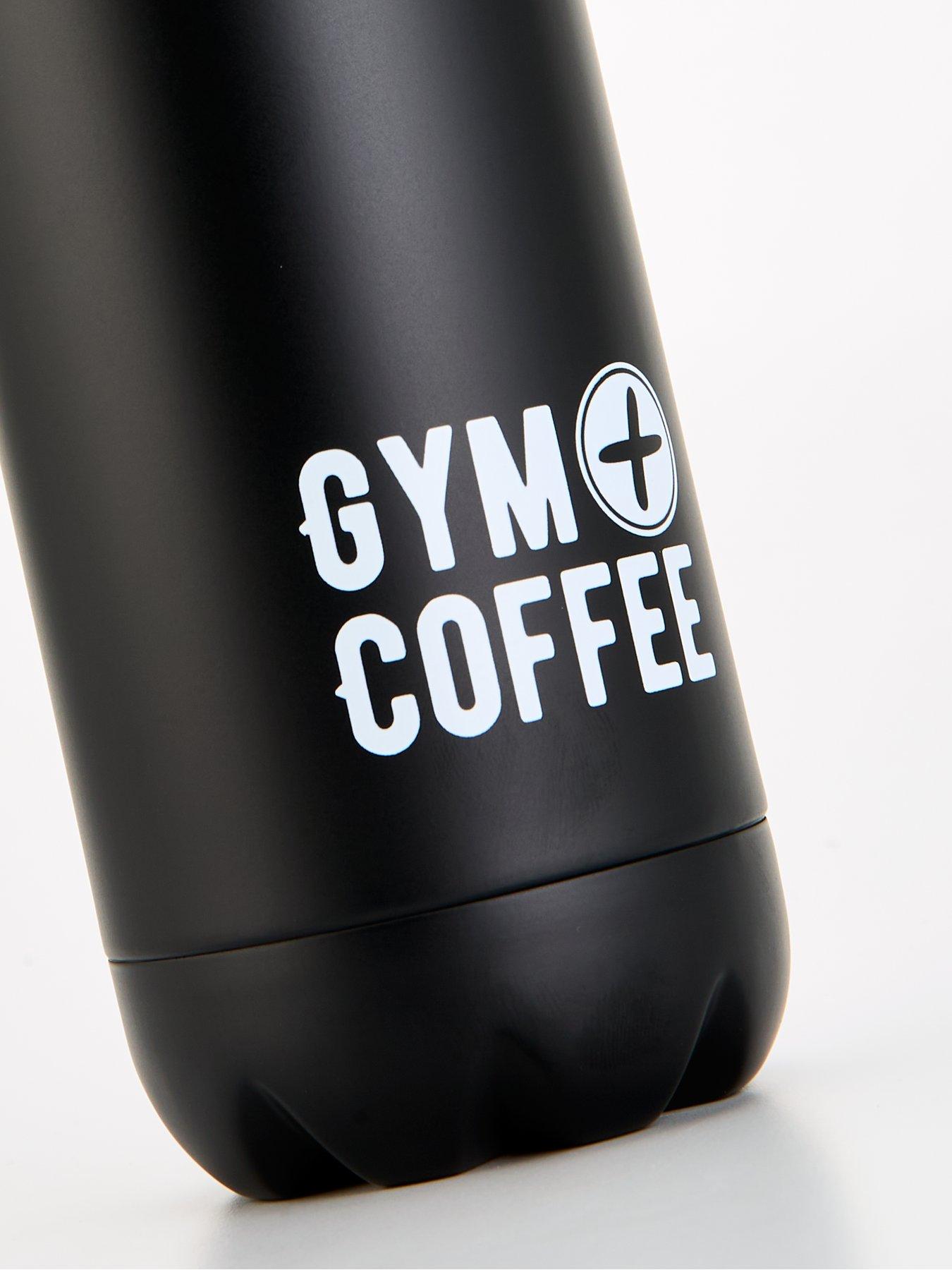  image of gym-coffee-unisex-water-bottle-750ml-black