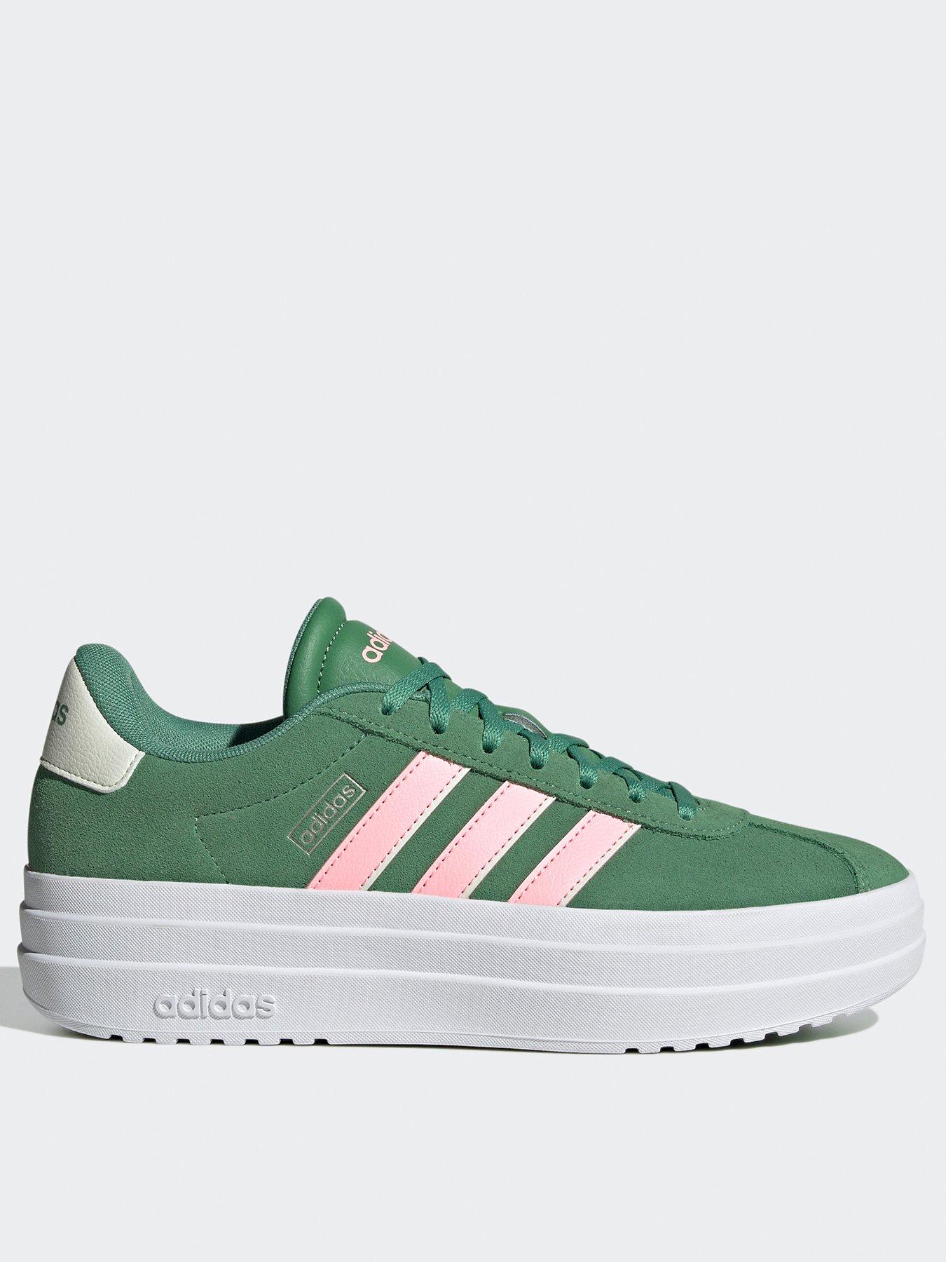 undefined Women's VL Court Bold Trainers - Light Green