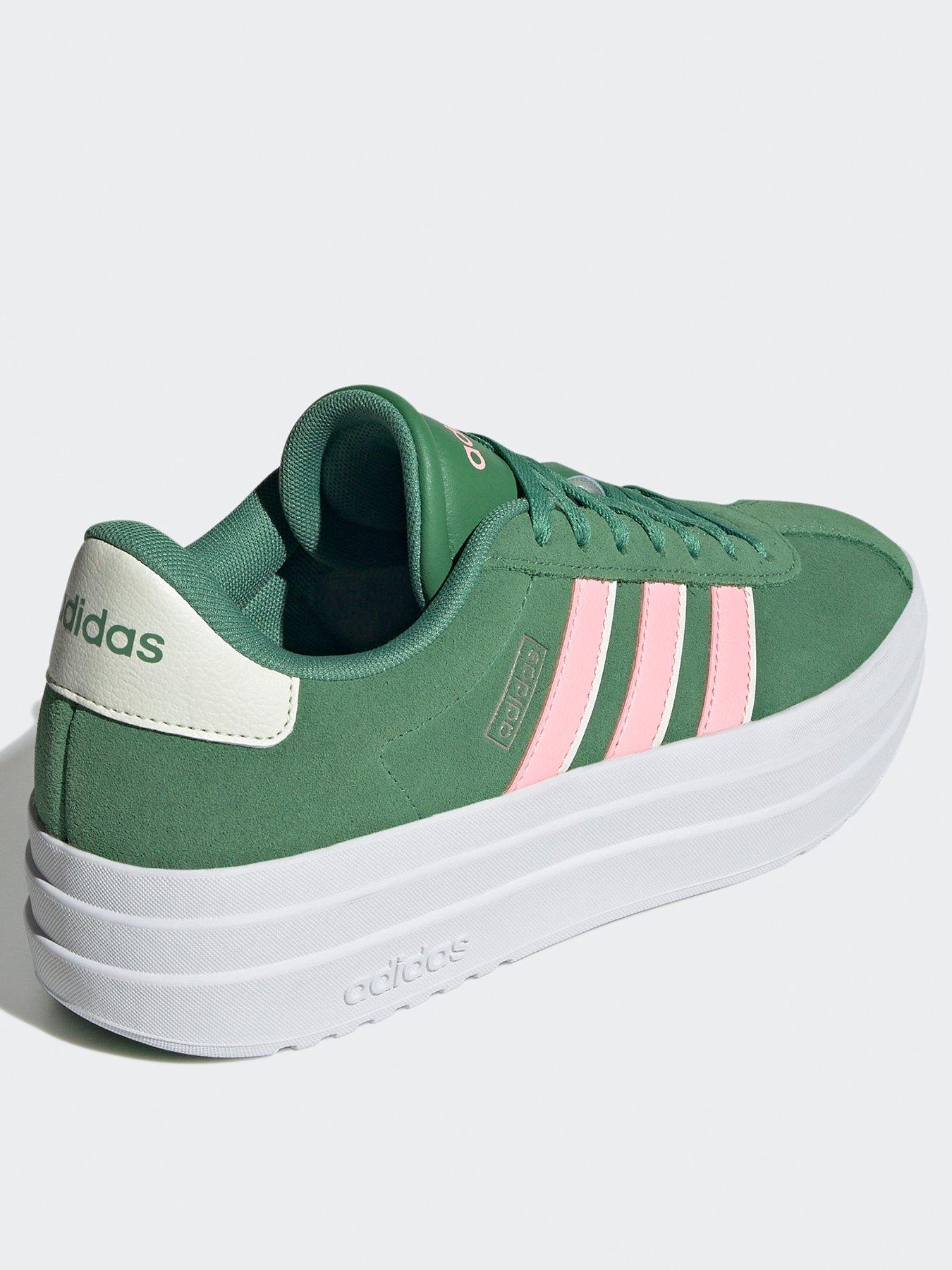  image of adidas-sportswear-womens-vlnbspcourt-bold-trainers-light-green