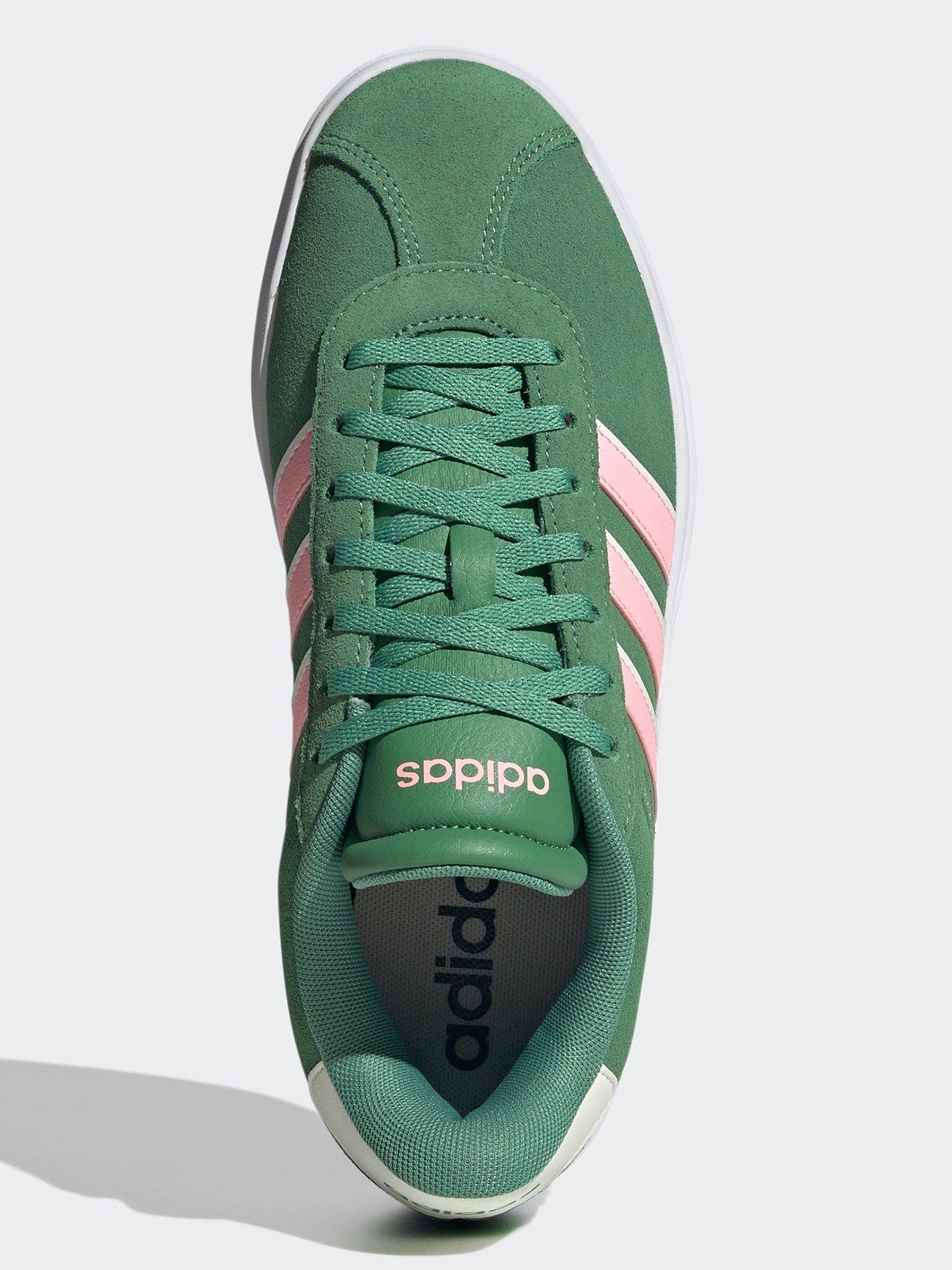  image of adidas-sportswear-womens-vlnbspcourt-bold-trainers-light-green