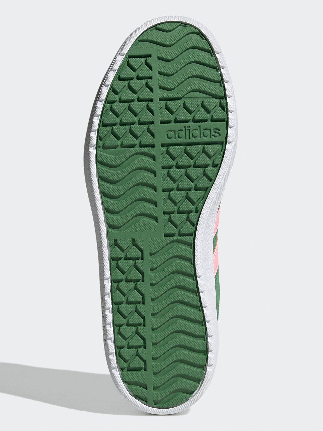  image of adidas-sportswear-womens-vlnbspcourt-bold-trainers-light-green