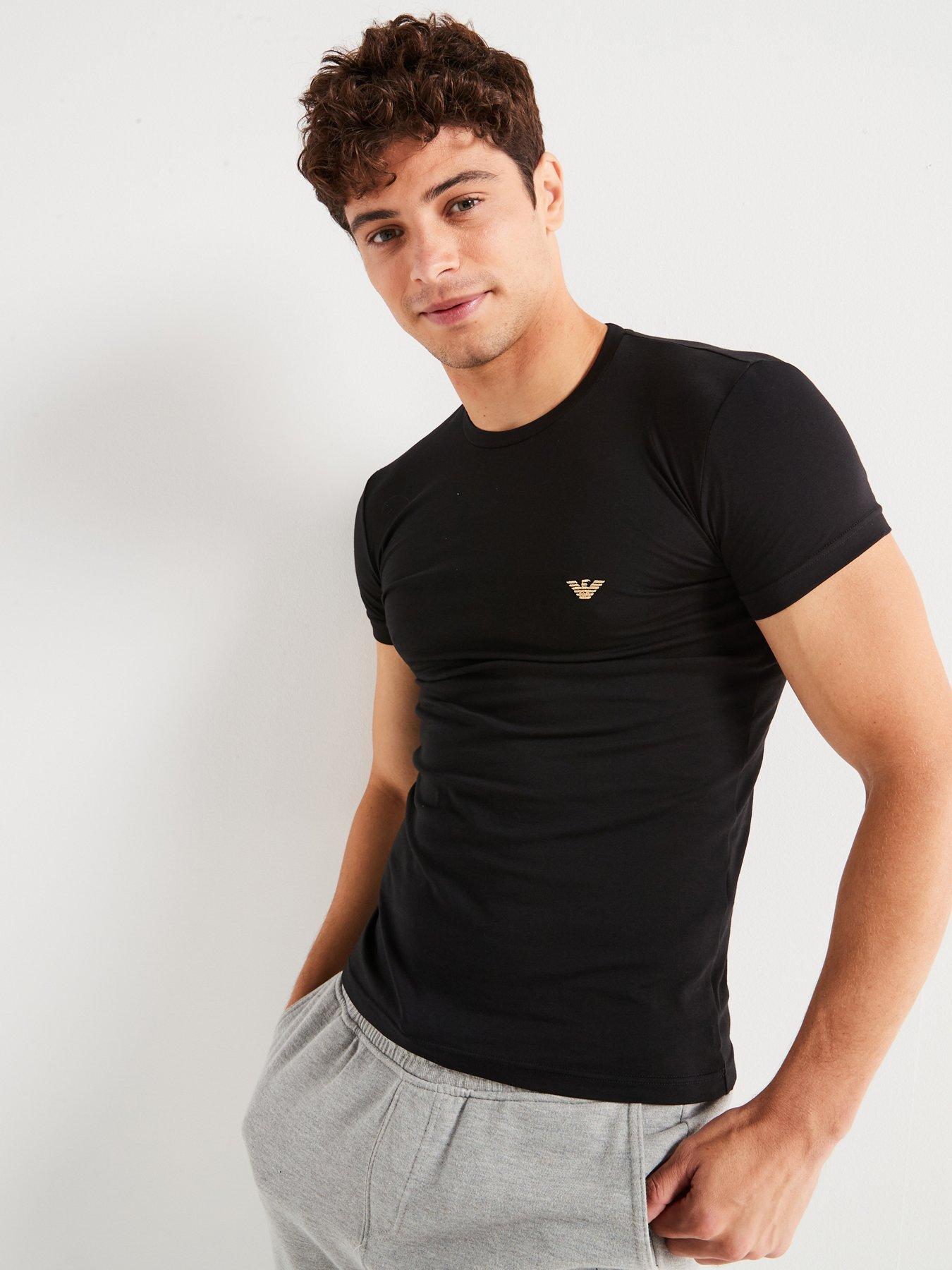 emporio-armani-bodywear-left-chest-eagle-logo-t-shirt-black