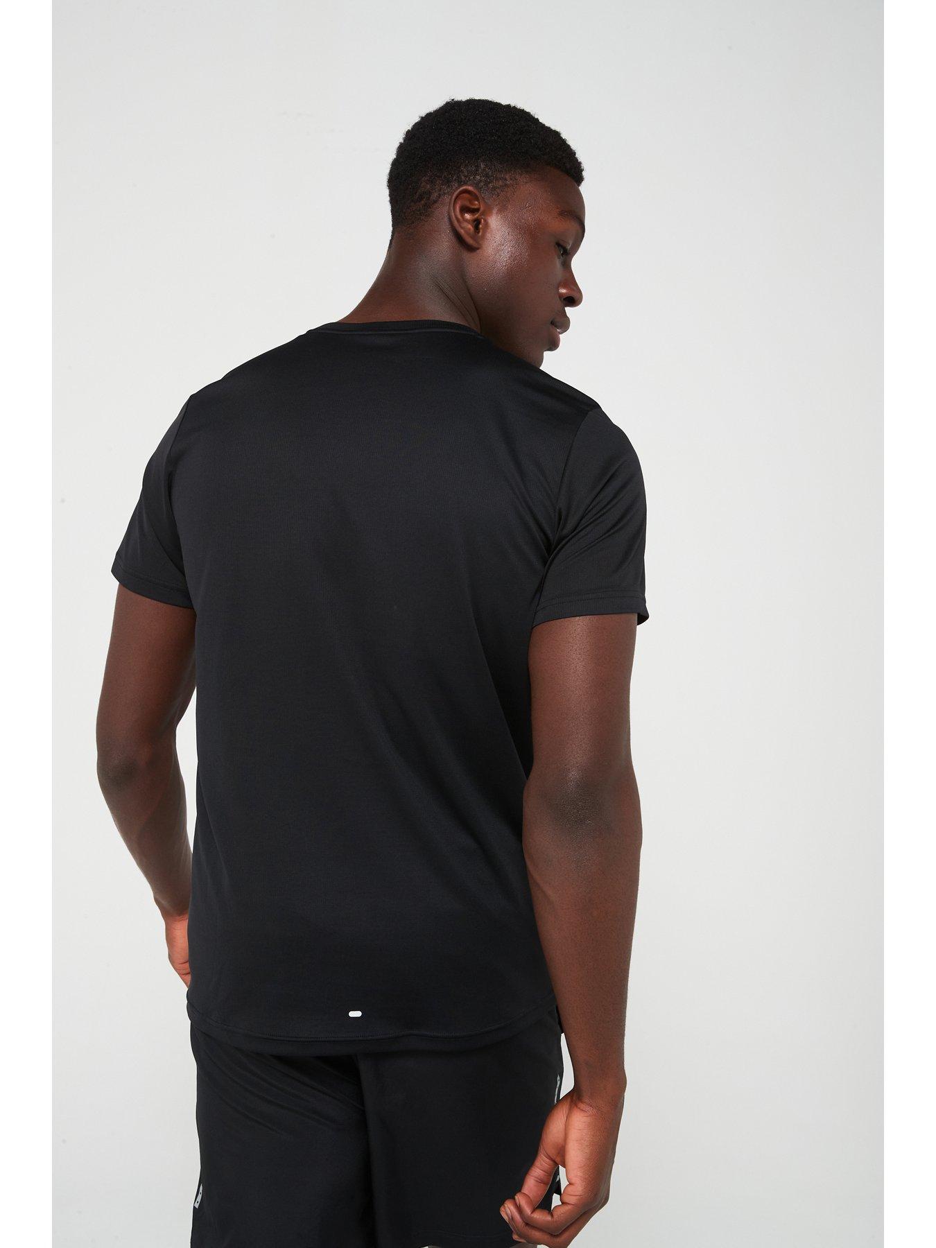 Image 2 of 6 of adidas Mens Running Run It T-Shirt - Black