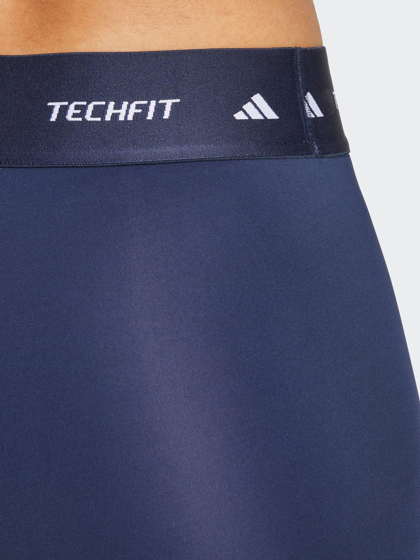 Image 5 of 5 of adidas Womens Training Tech Fit 7/8 Tights - Navy