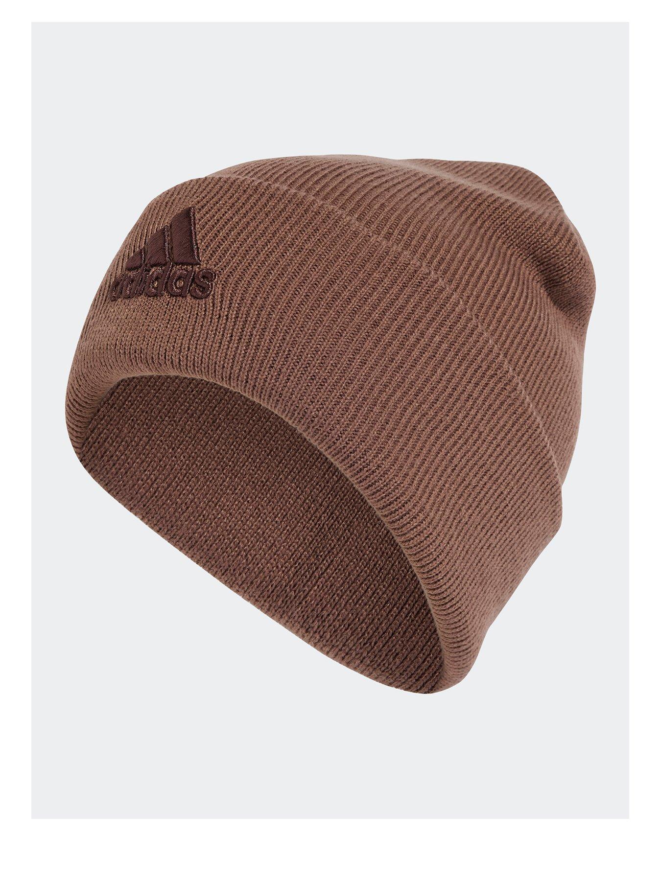 undefined Unisex Logo Beanie - Brown