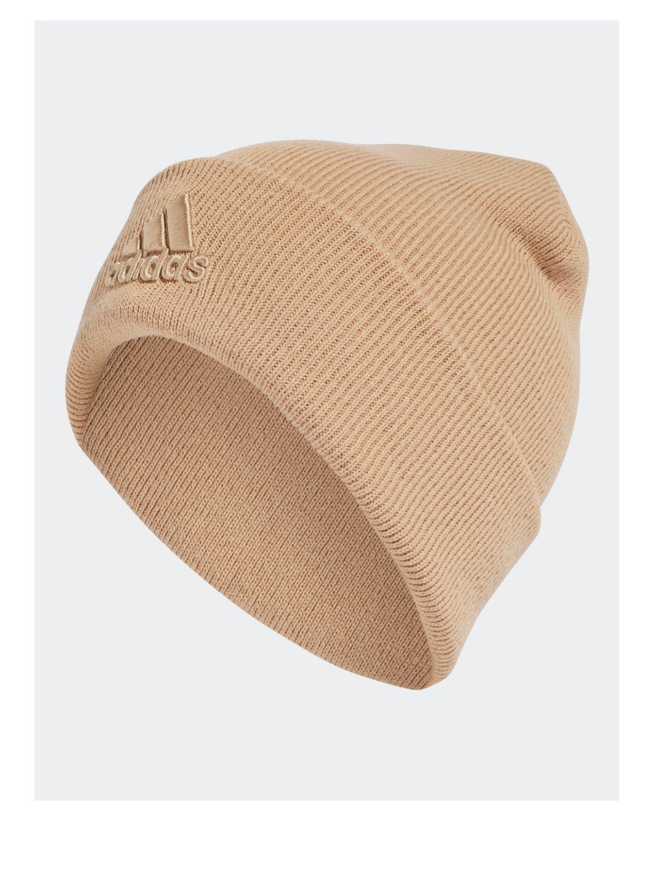  image of adidas-sportswear-unisex-logo-beanie-beige
