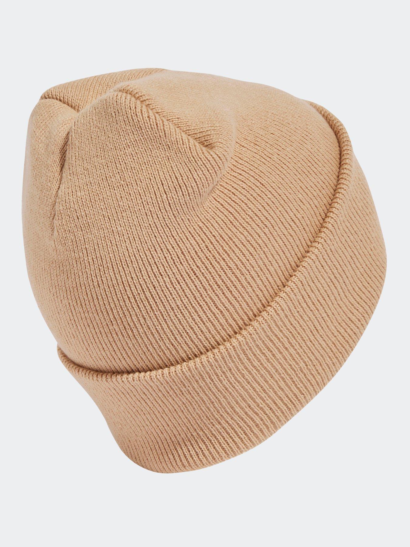  image of adidas-sportswear-unisex-logo-beanie-beige