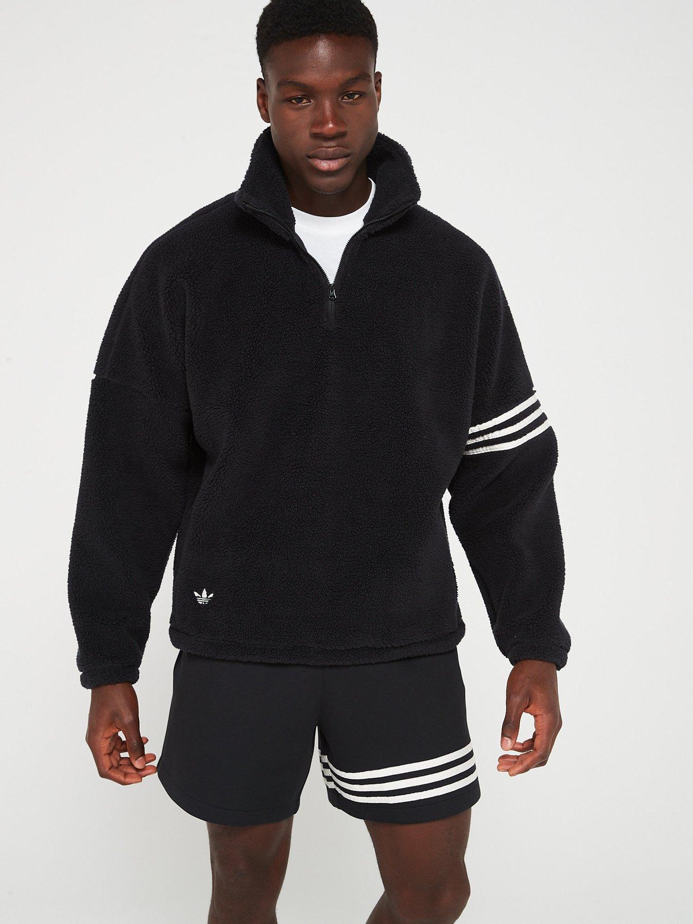 adidas Originals Mens Neu Classics Polar Fleece 1/2 Zip