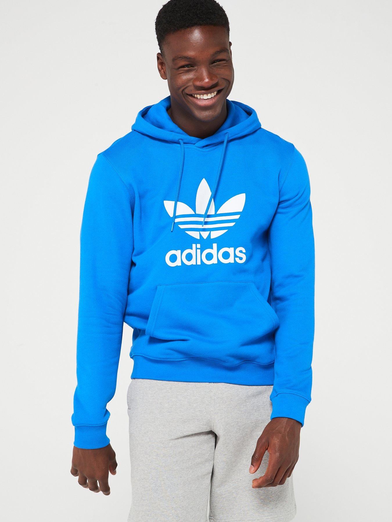 Trefoil hoodie mens top
