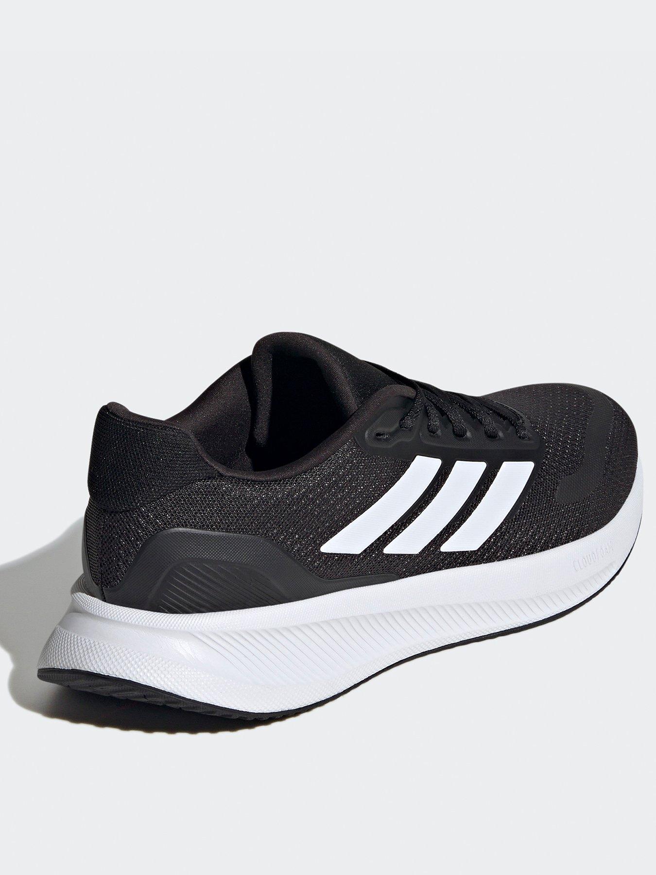 adidas Womens Running Runfalcon Trainers Black/White Littlewoods