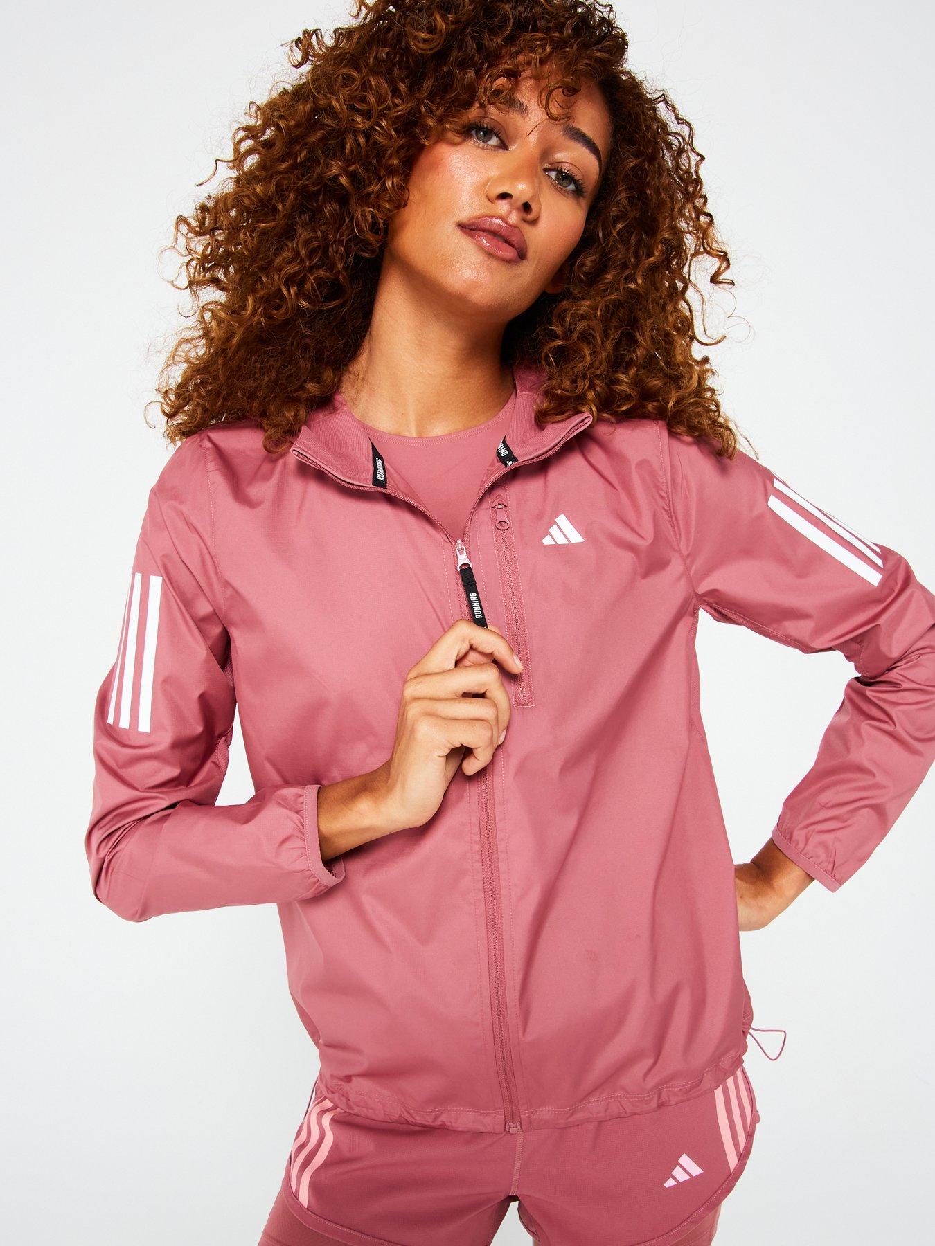 adidas Women s Running Own The Run Jacket White littlewoods