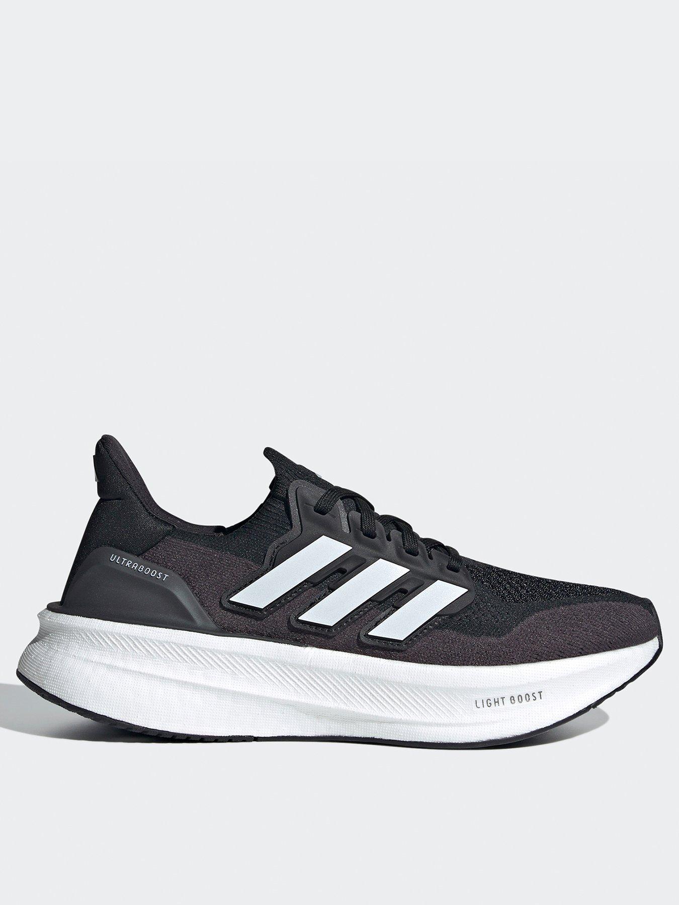 undefined Womens Running Ultraboost 5 Trainers - Black/White