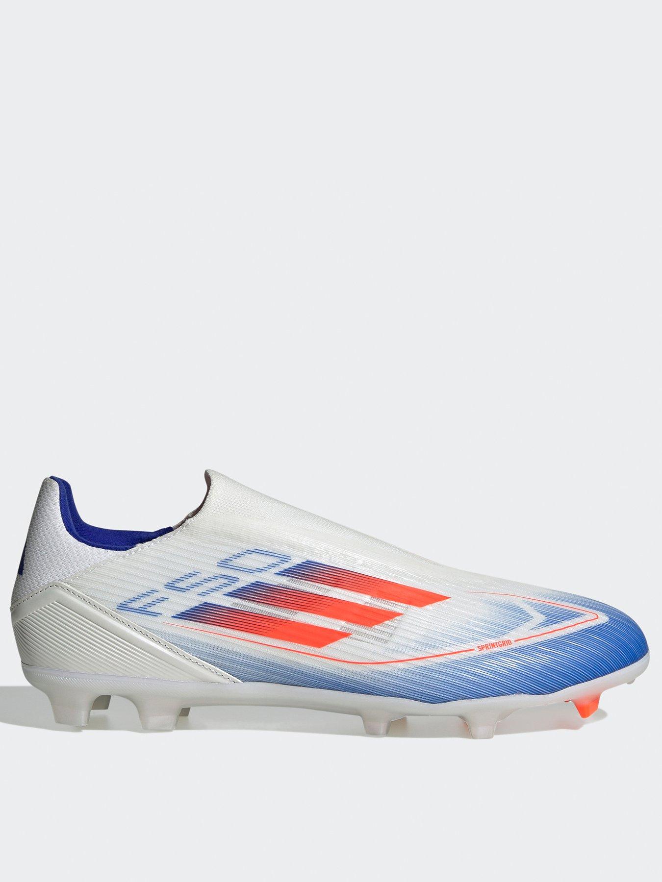 Cool Laceless Football Boots Adidas Men's F50 League Laceless Firm