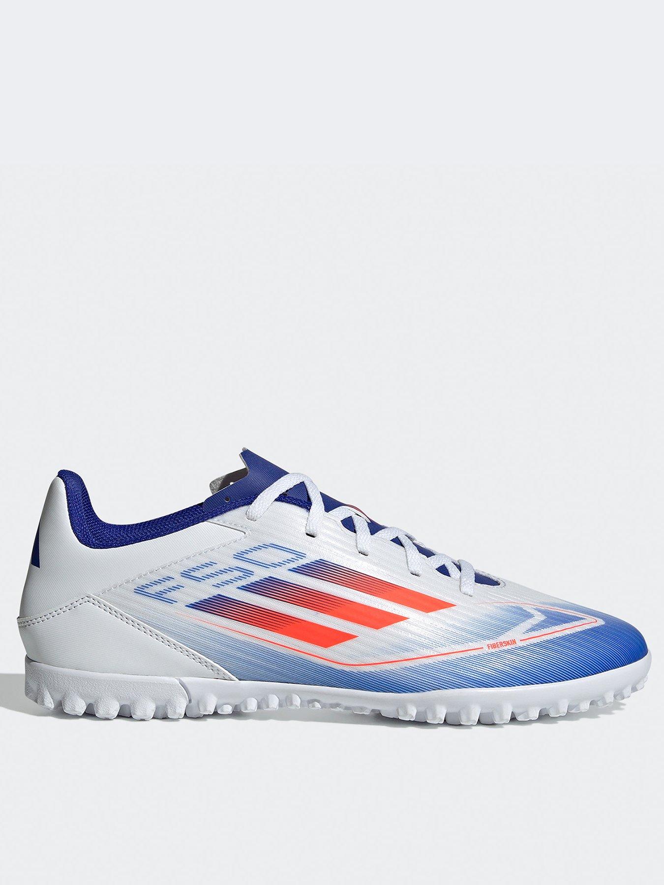 adidas Mens F50 Club Astro Turf Football Boot -white Littlewoods