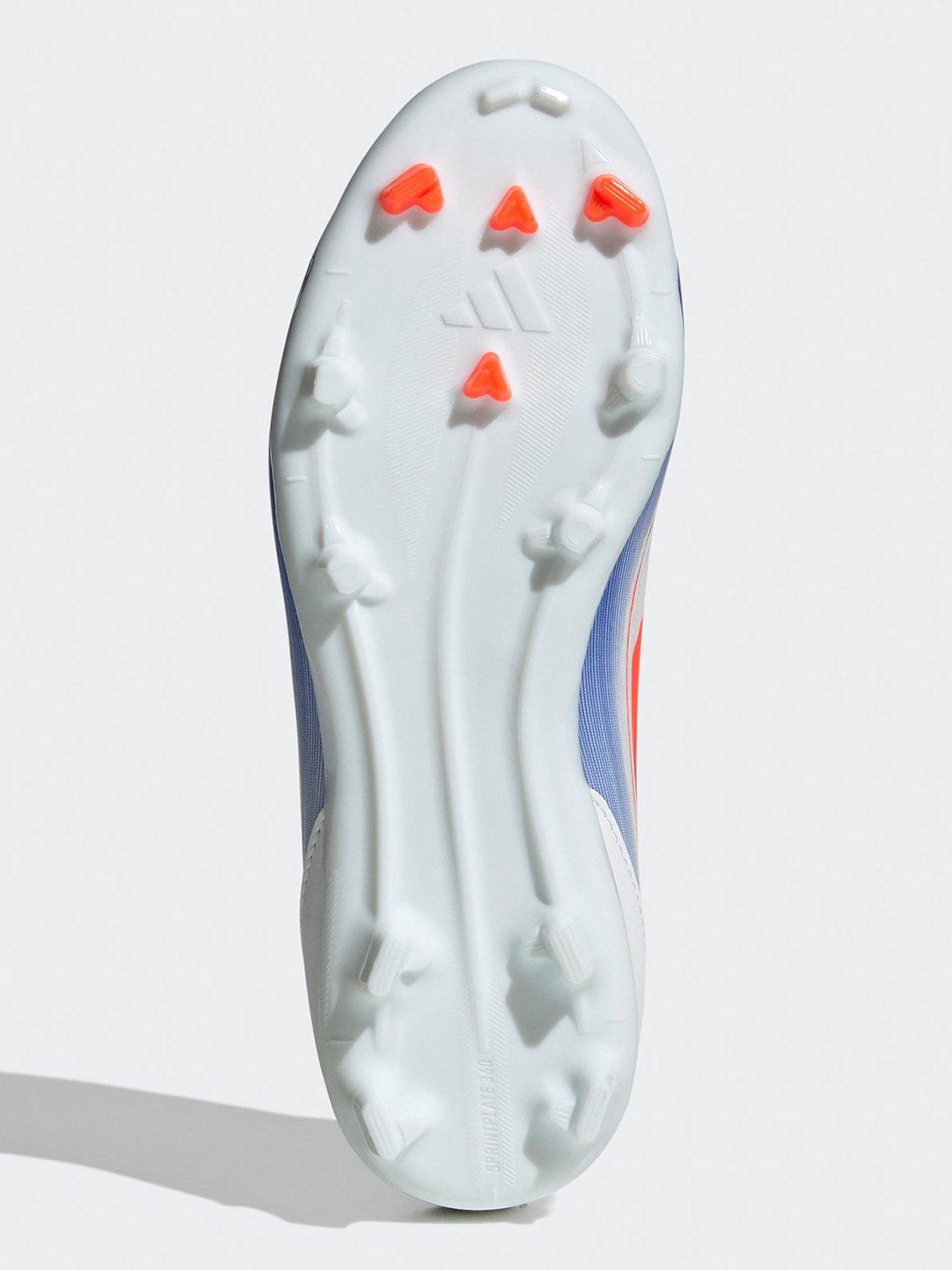 Image 5 of 6 of adidas Junior F50 League Laceless Firm Ground Football Boot -white