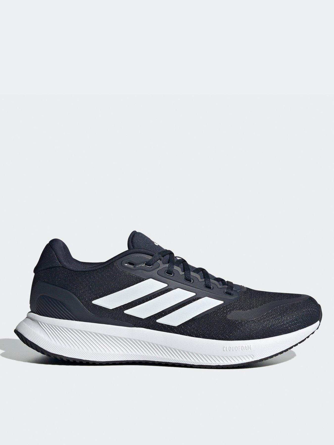 adidas Men's Running Runfalcon Trainers Navy Littlewoods