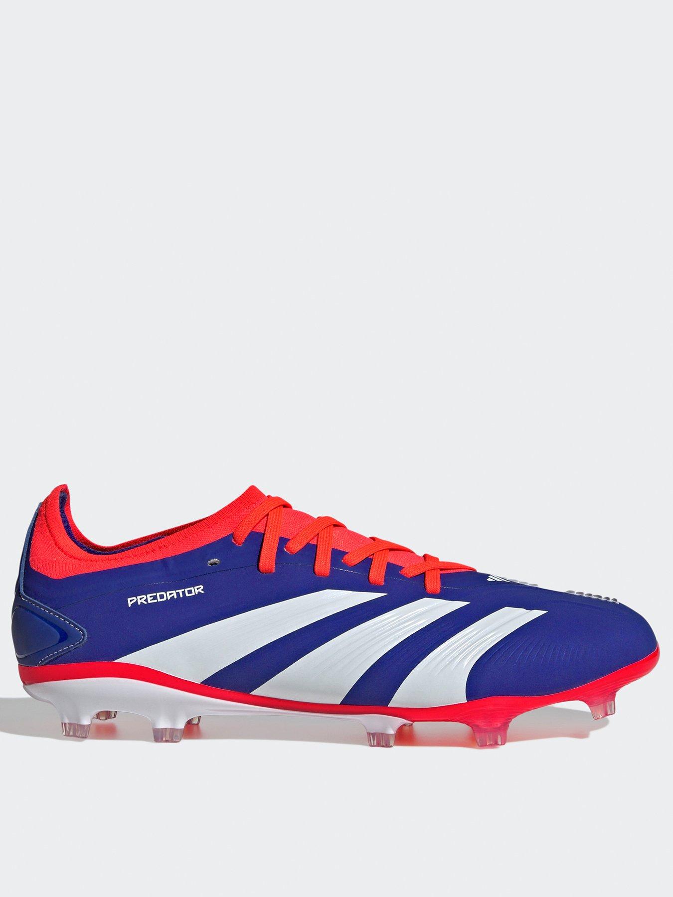 adidas Mens Predator Pro Firm Ground Football Boot Blue