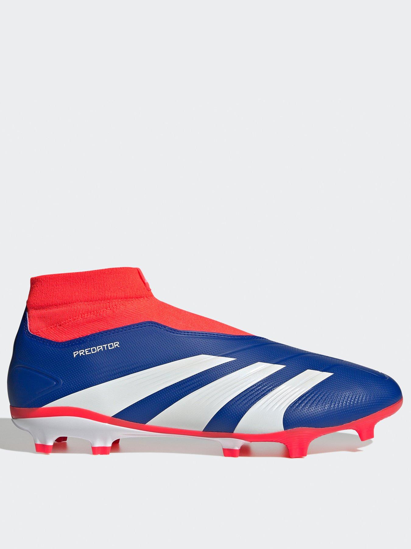 undefined Mens Predator League Laceless Firm Ground Football Boot -blue