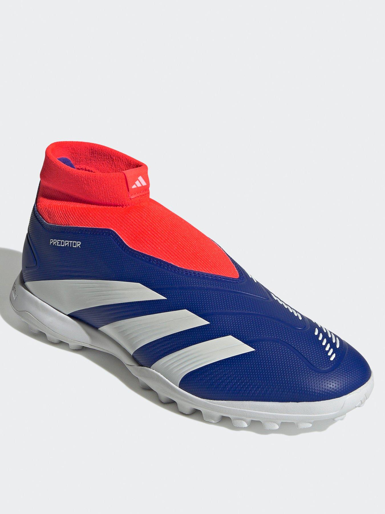 Mens Predator League Laceless Astro Turf Football Boot blue