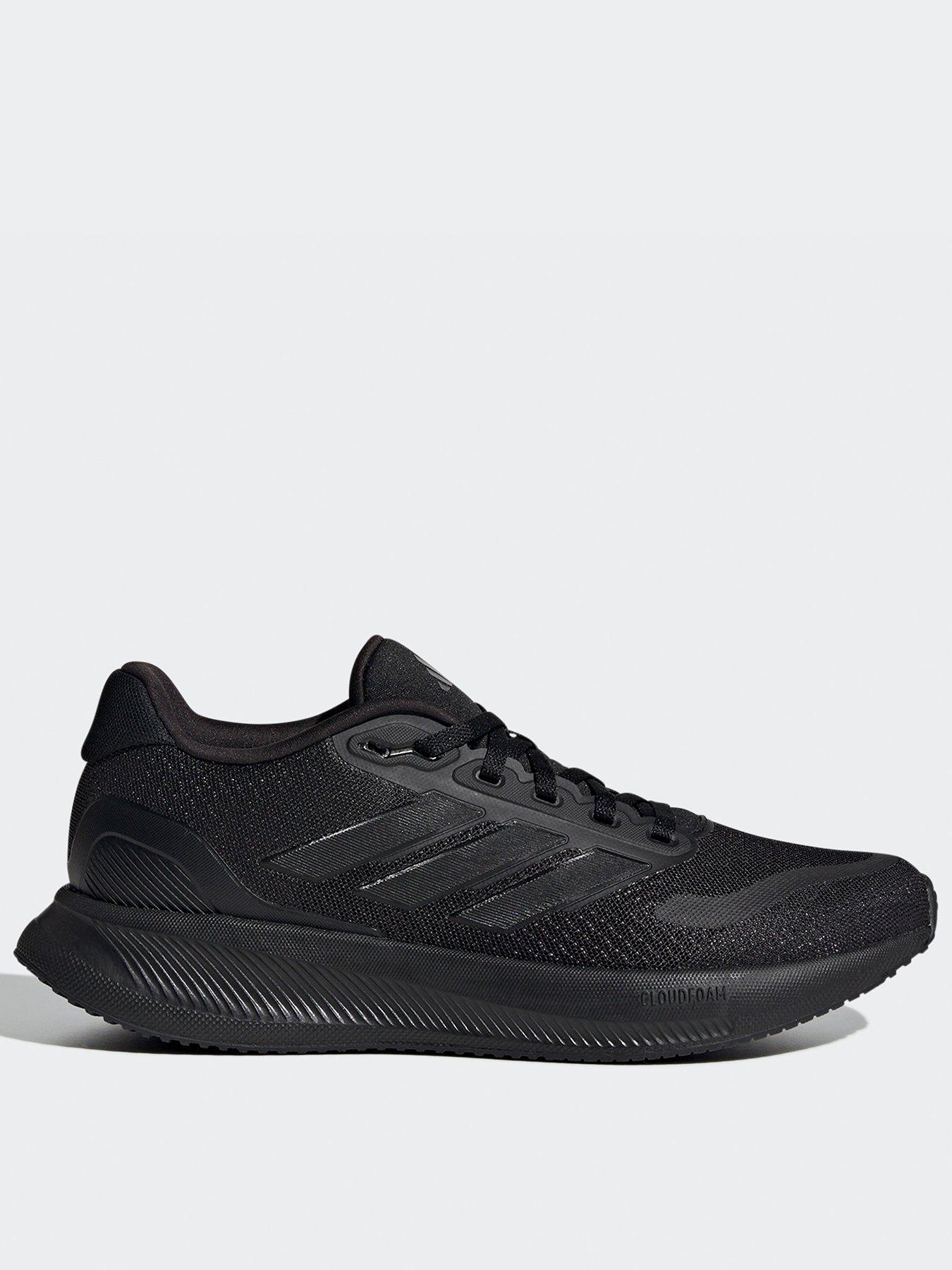 Adidas ladies black sneakers best sale