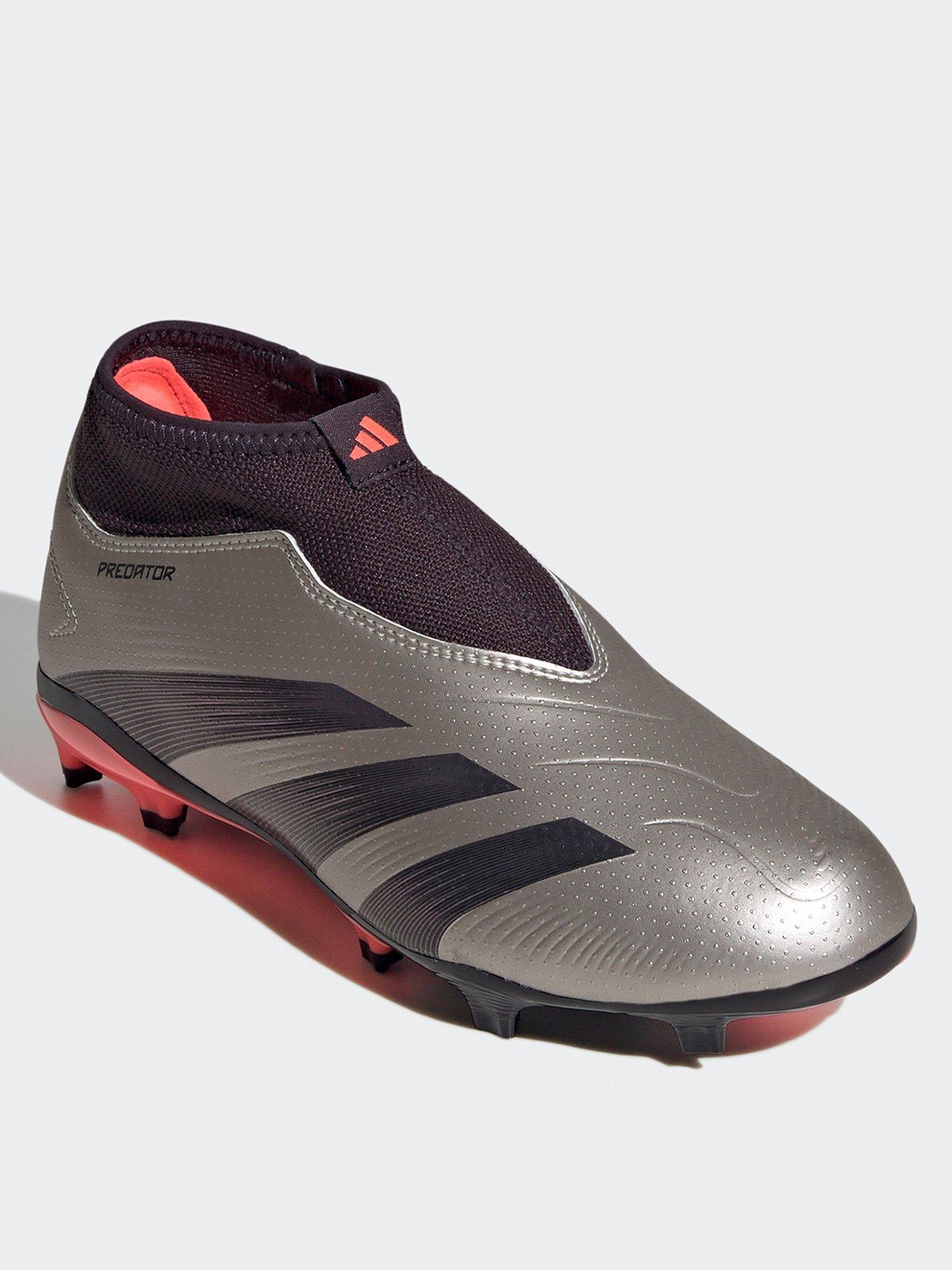  image of adidas-junior-predator-league-laceless-firm-ground-football-boot-gold